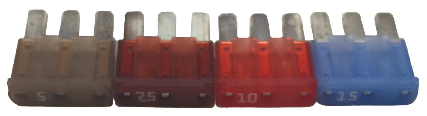 55 Piece ATR / Micro 2 & ATL / Micro 3 Blade Fuse Assortment Kit