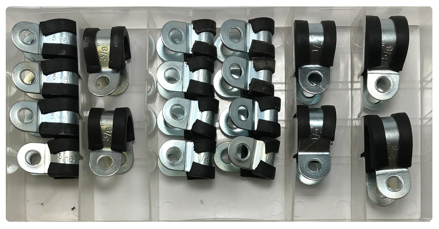 18 Piece Rubber Insulated Clamp Assortment Kit