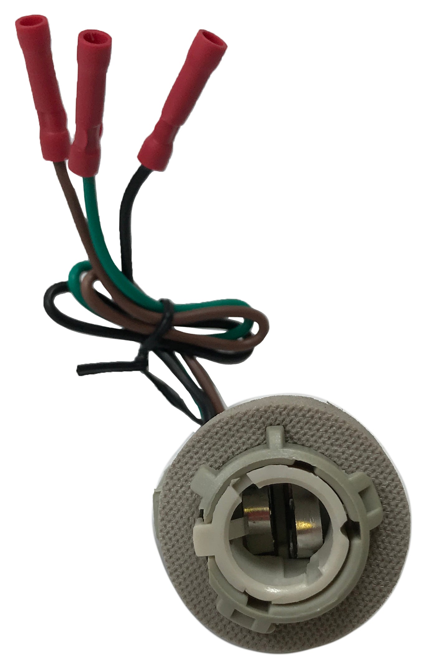 (2) Brake Tail Turn Light Standard S522 Socket Assembly Lamp Pigtail Connector