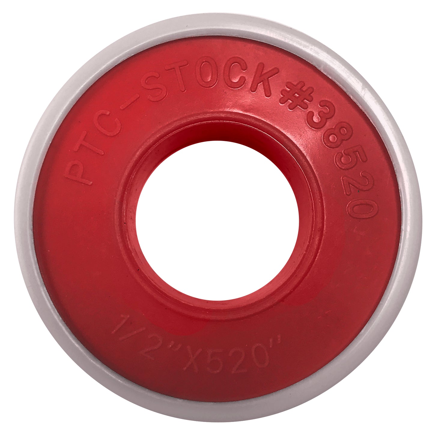 Pipe & Thread Sealant PTFE Teflon Tape 1/2" In x 25' Ft - 10 Rolls Per Sleeve