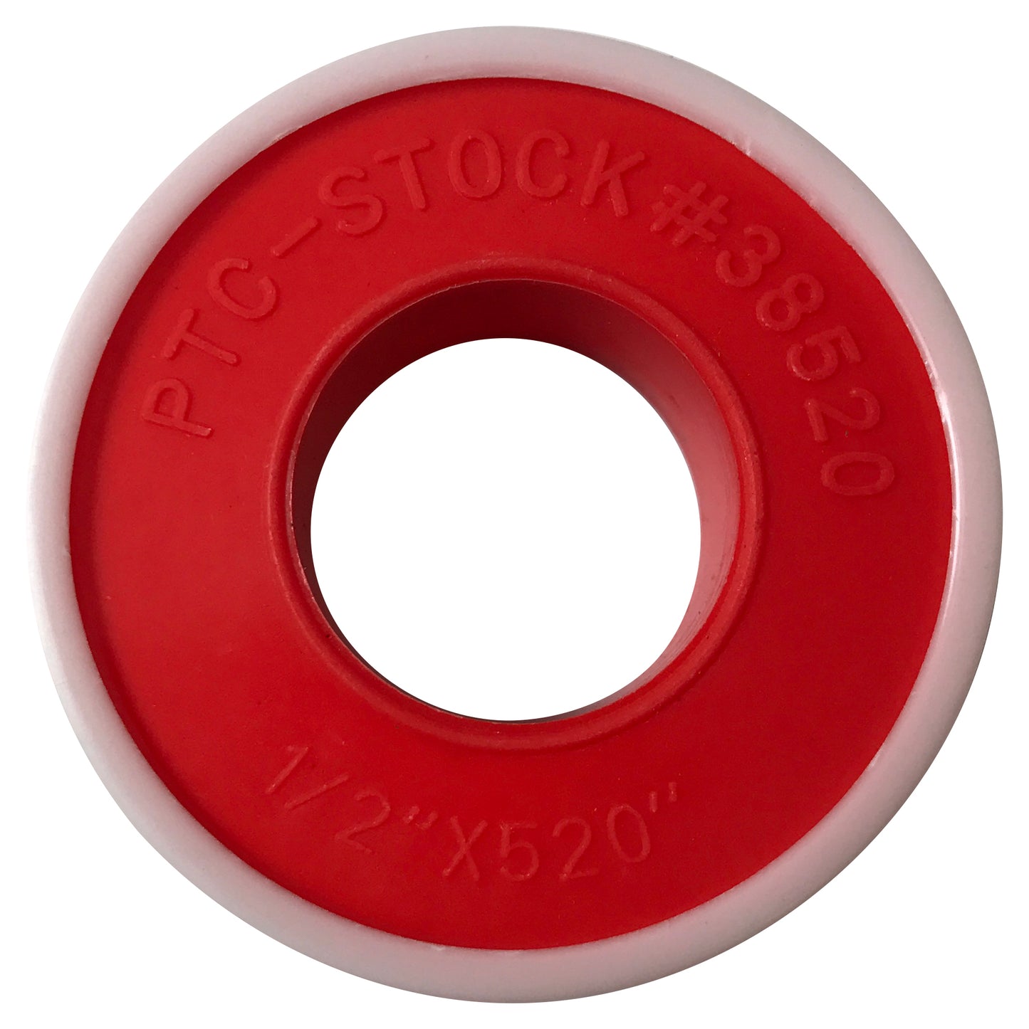 Pipe & Thread Sealant PTFE Teflon Tape 1/2" In x 25' Ft - 10 Rolls Per Sleeve