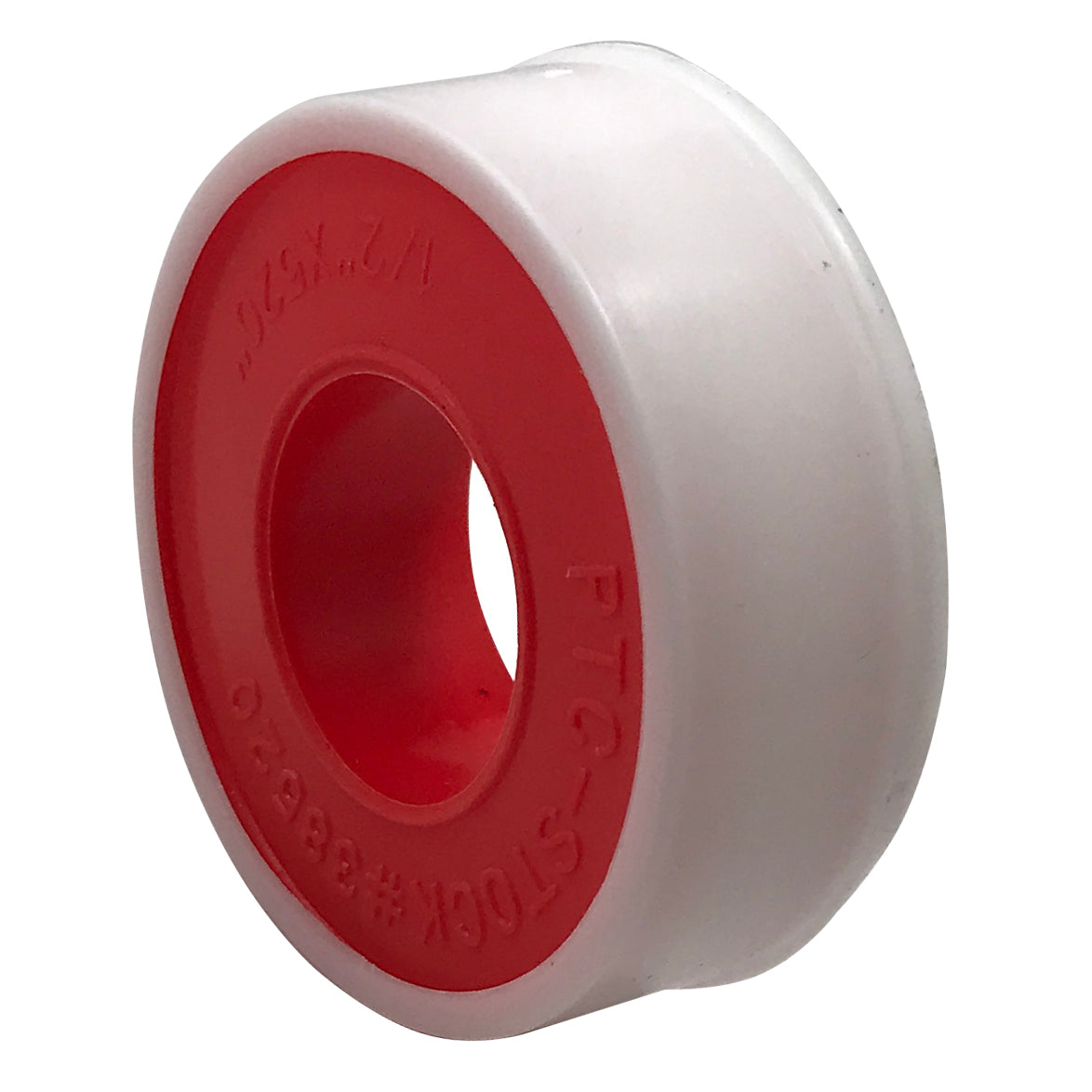 Pipe & Thread Sealant PTFE Teflon Tape 1/2" In x 25' Ft - 10 Rolls Per Sleeve