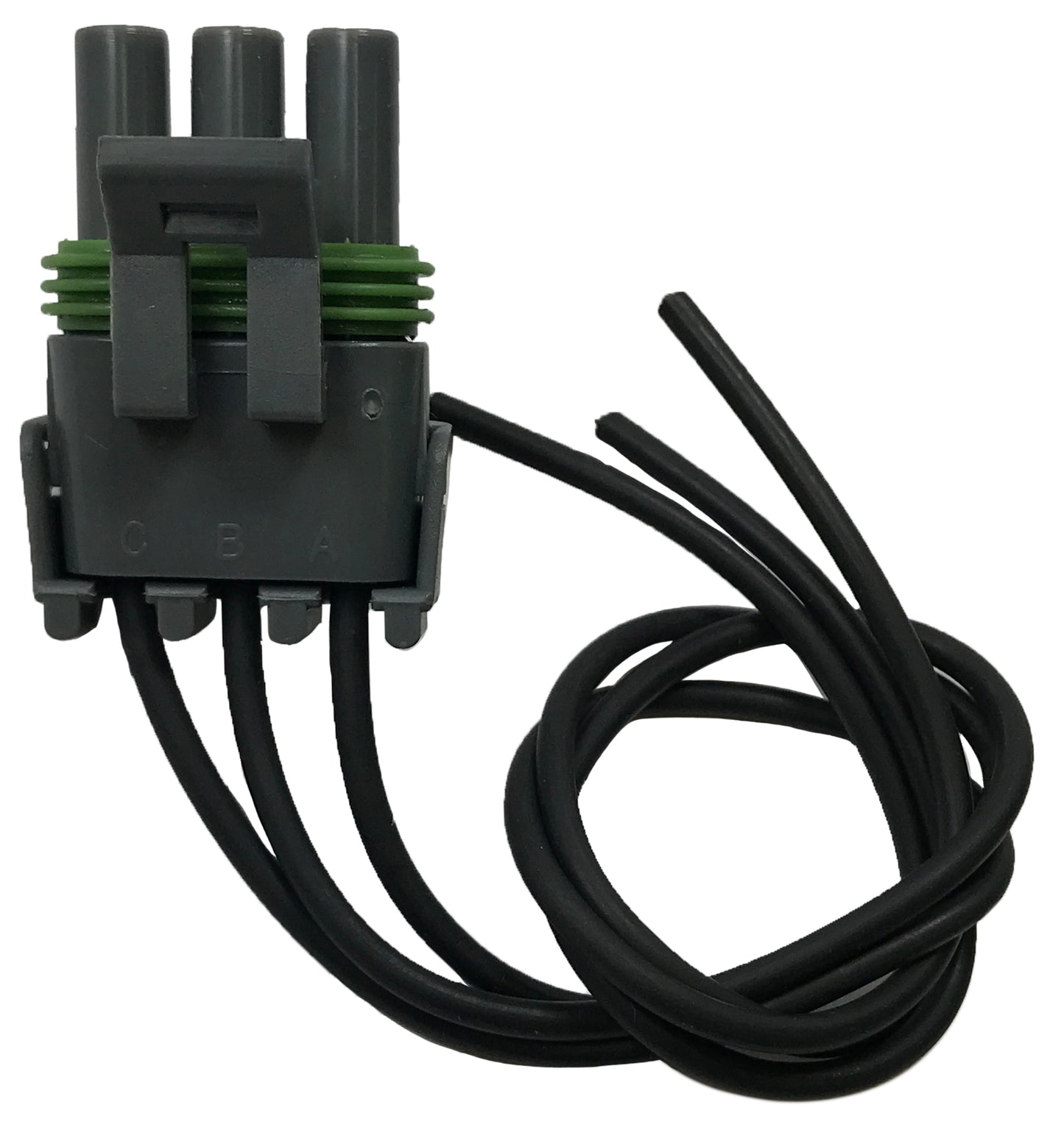 (2) A/C & Manifold Absolute Pressure Sensor Connector Standard S594 Pigtail