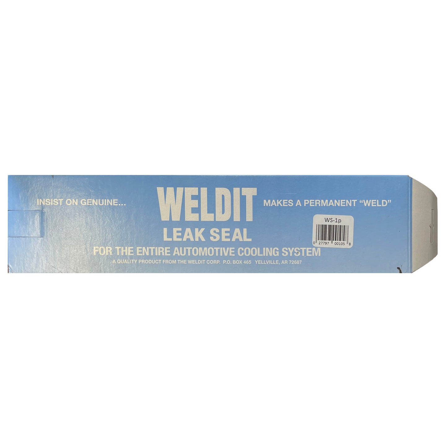 WELDIT # WS-1P Radiator Cooling System Stop Leak Sealer - 20 Gram Each - 24 Vials / Sleeve