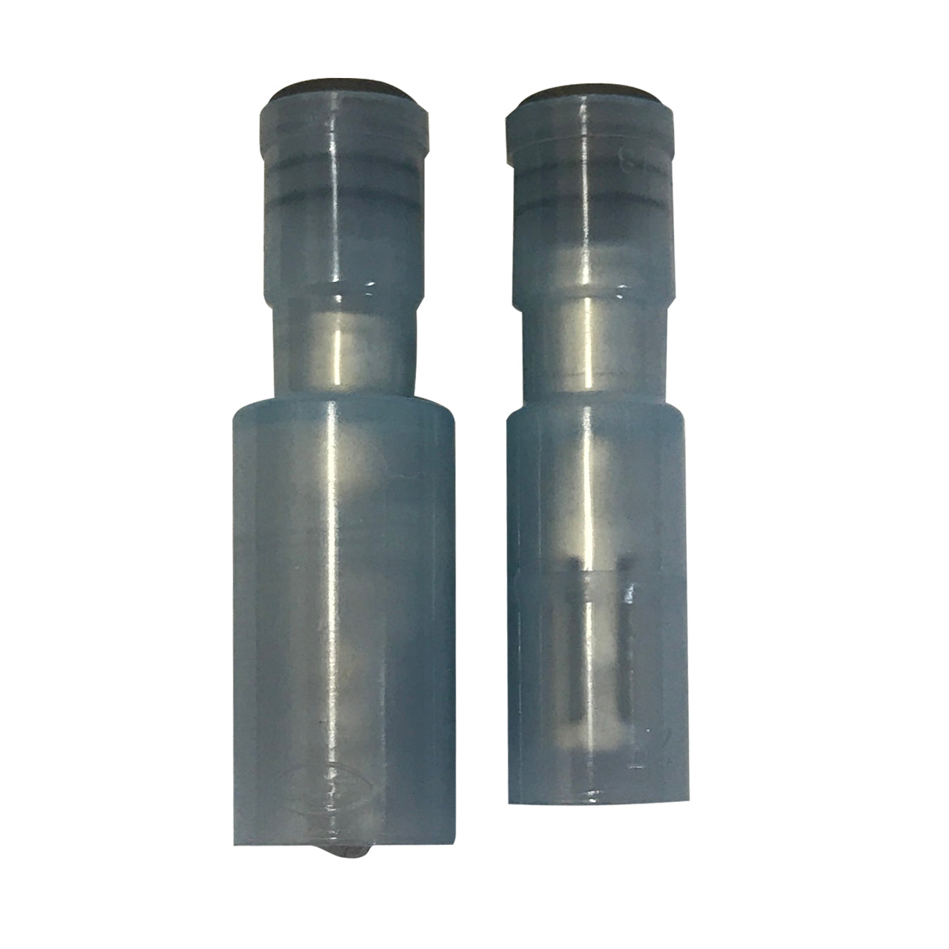 Waterproof Nylon Fully Insulated Blue Male Connector 14 Gauge .157 Bullet - 25 Pack