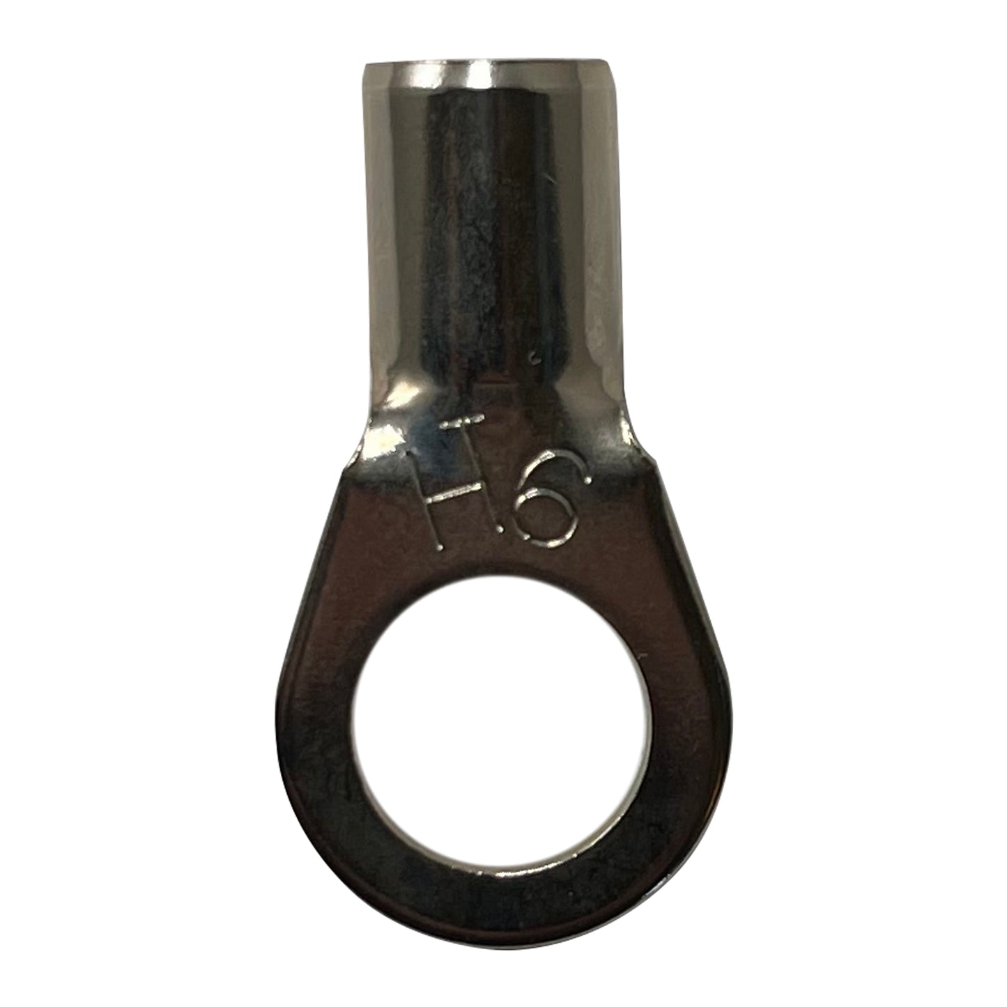High Temperature Ring Terminal 6 Gauge 3/8" Stud - 100 Pack