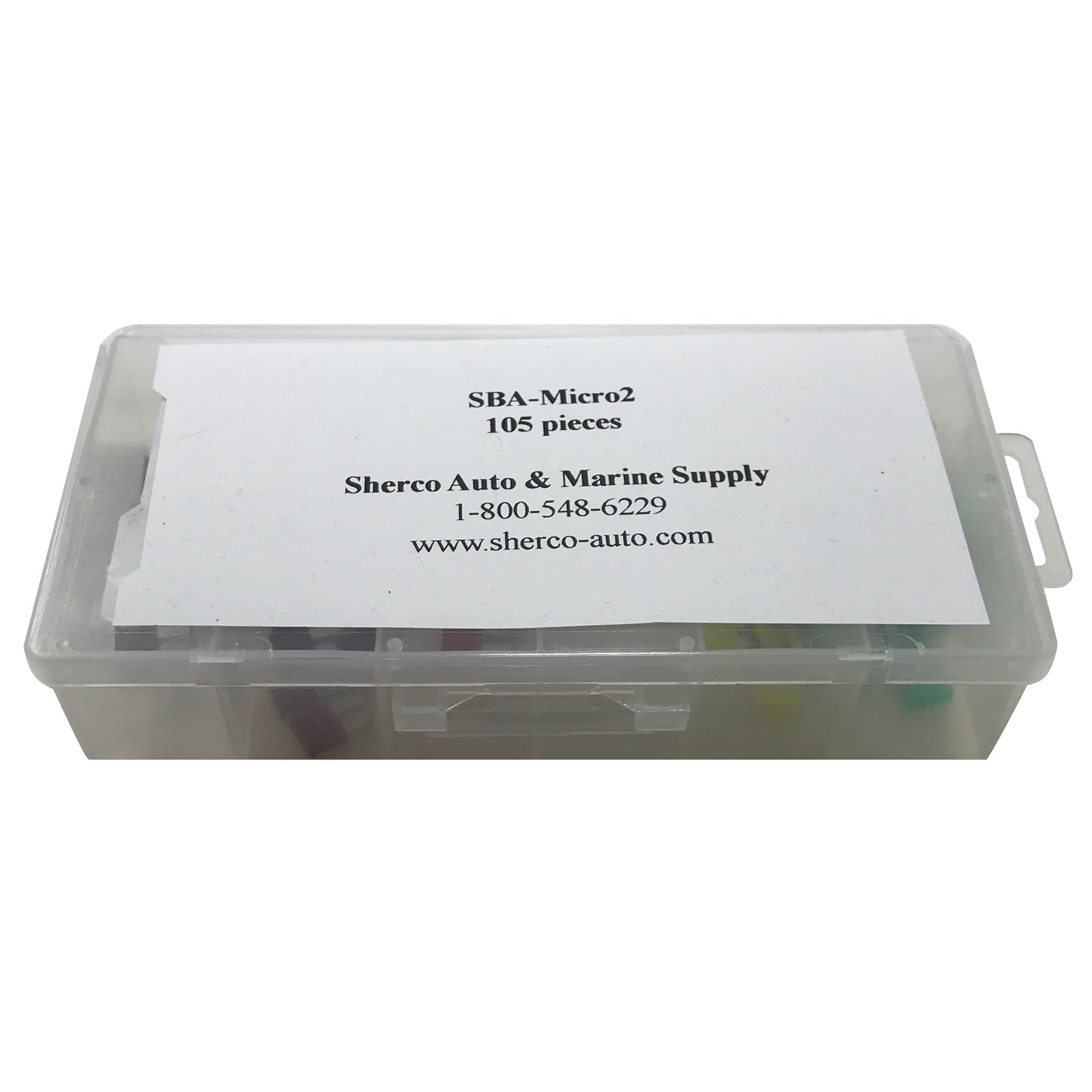 105 Piece ATR / APT Micro2 32V Blade Fuse Assortment Kit - 5A to 30 Amp