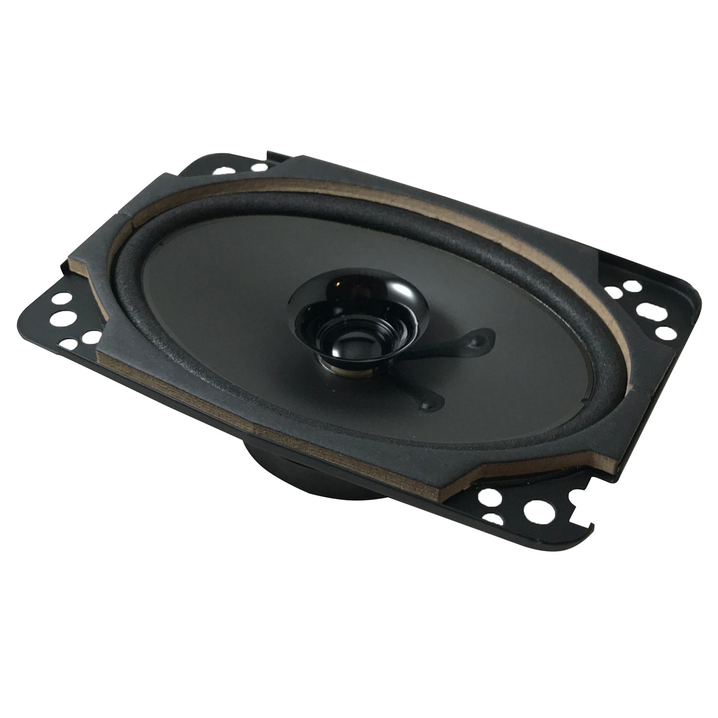 Raptor 4" x 6" OEM Replacement Dual Cone Speaker 35 Watts 4-8 OHMS Car Audio & 4 X 10 Adapter