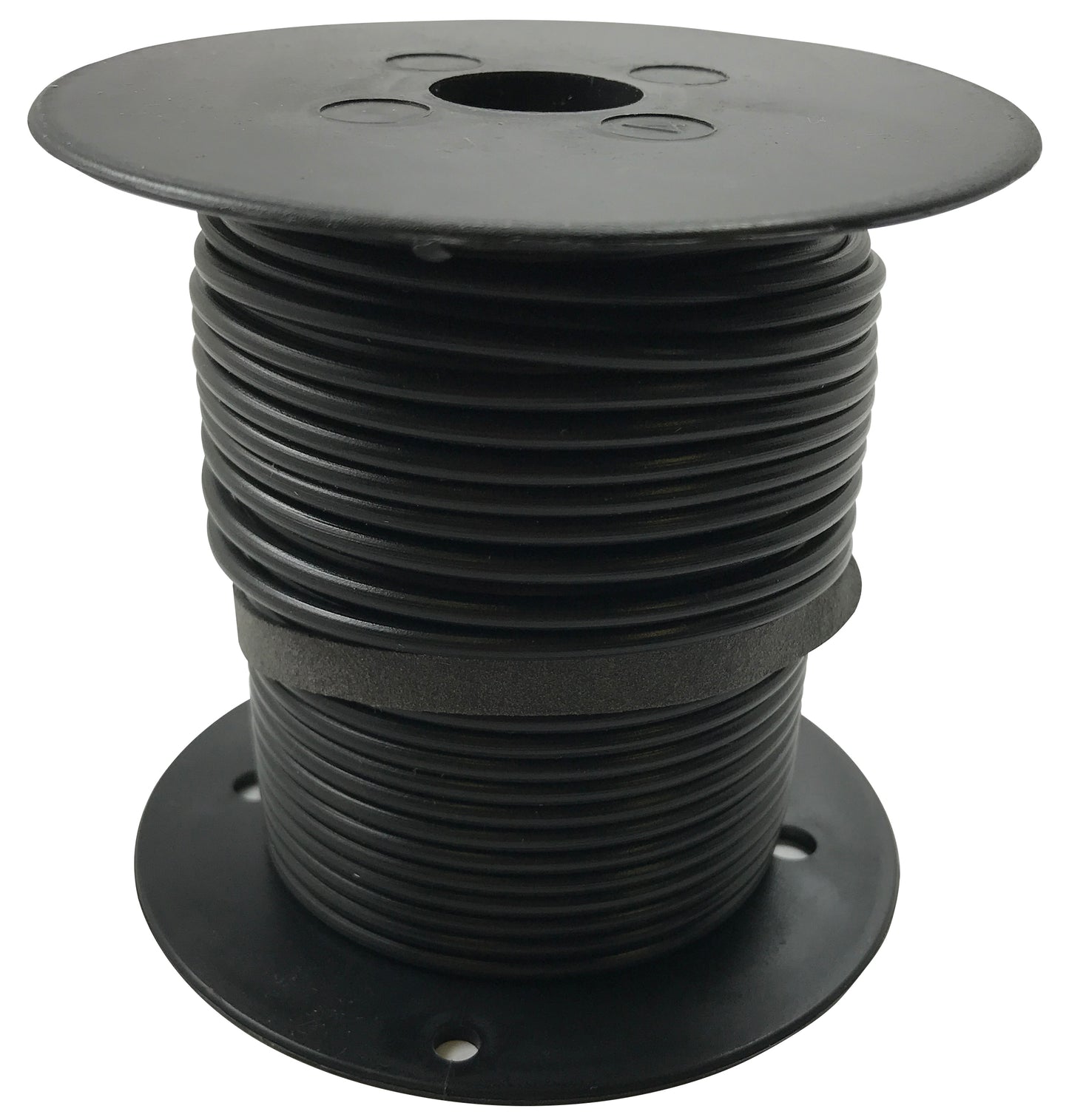 5 Spools Total of Black 100 FT. Automotive Electrical Primary Wire - 10 to 18 AWG Gauge