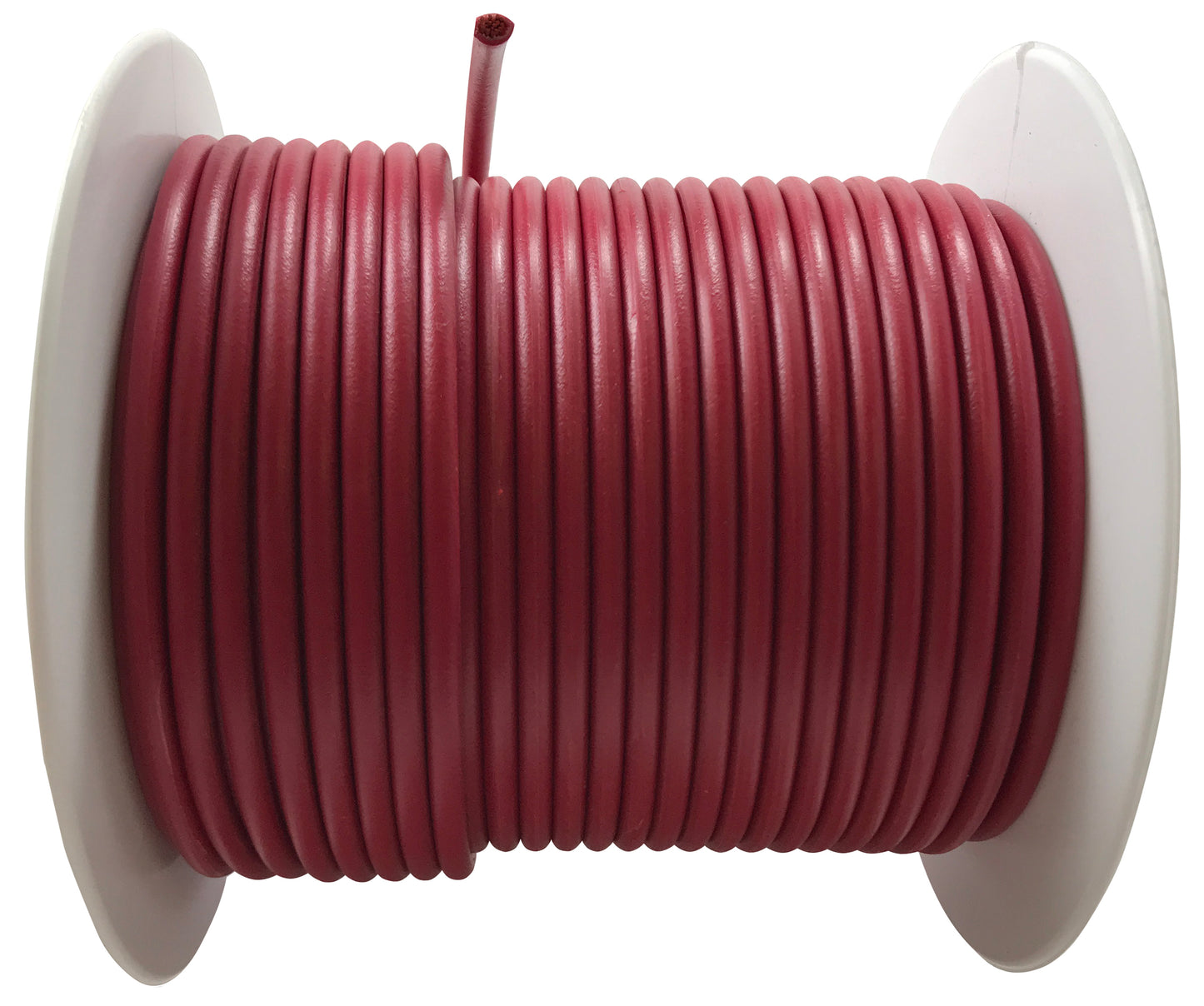 5 Spools Total of Red 100 FT. Automotive Electrical Primary Wire - 10 to 18 AWG Gauge