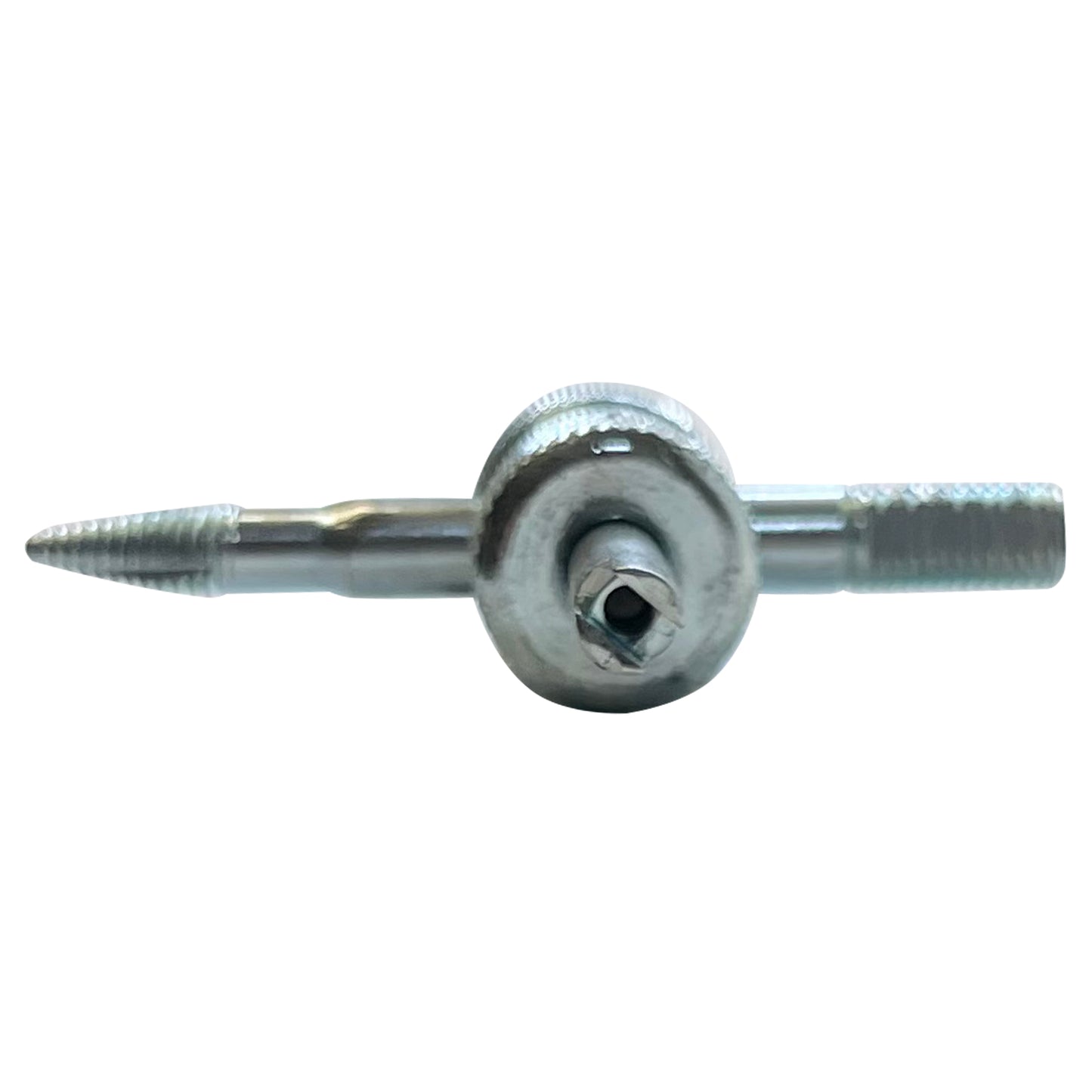 4-Way Tire Valve Core Tool & 4 Valve Cores