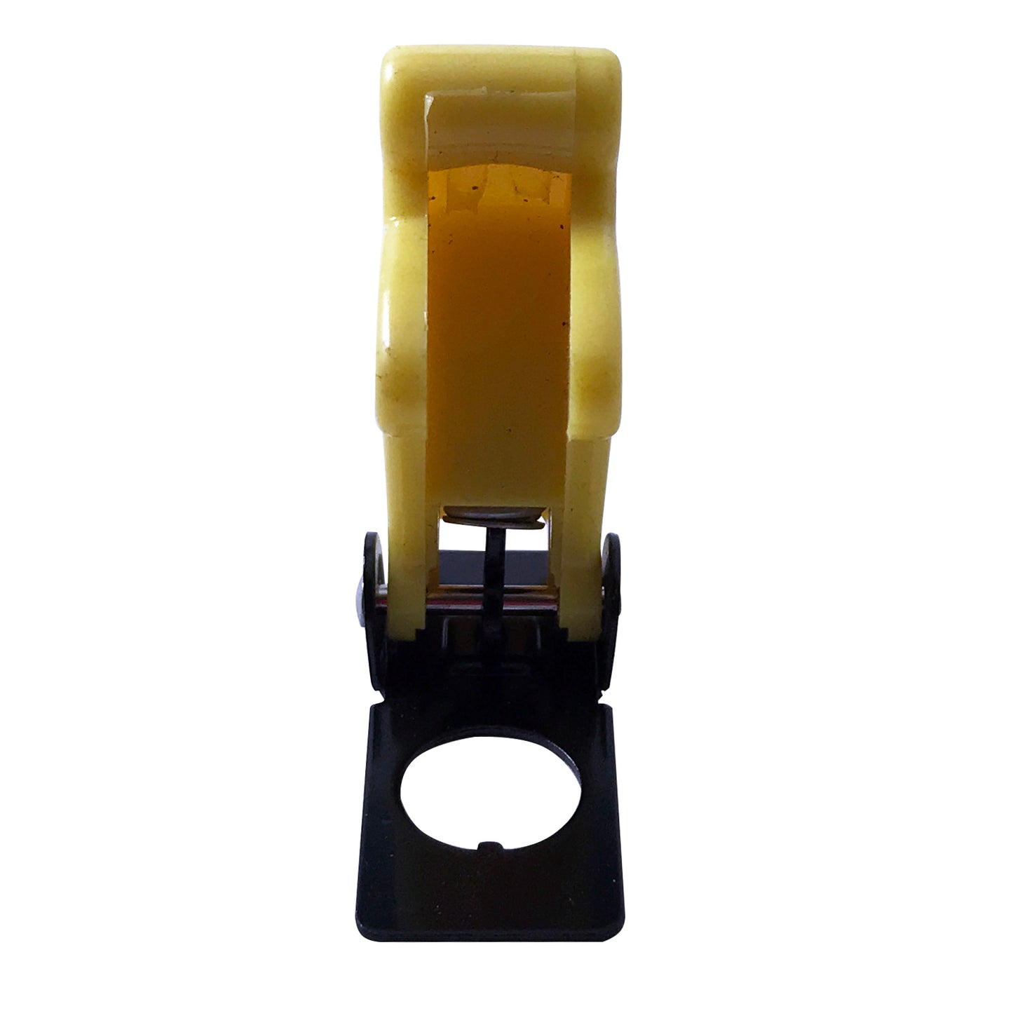 Yellow Flip Up Toggle Switch Guard Safety Cover - Aircraft Style
