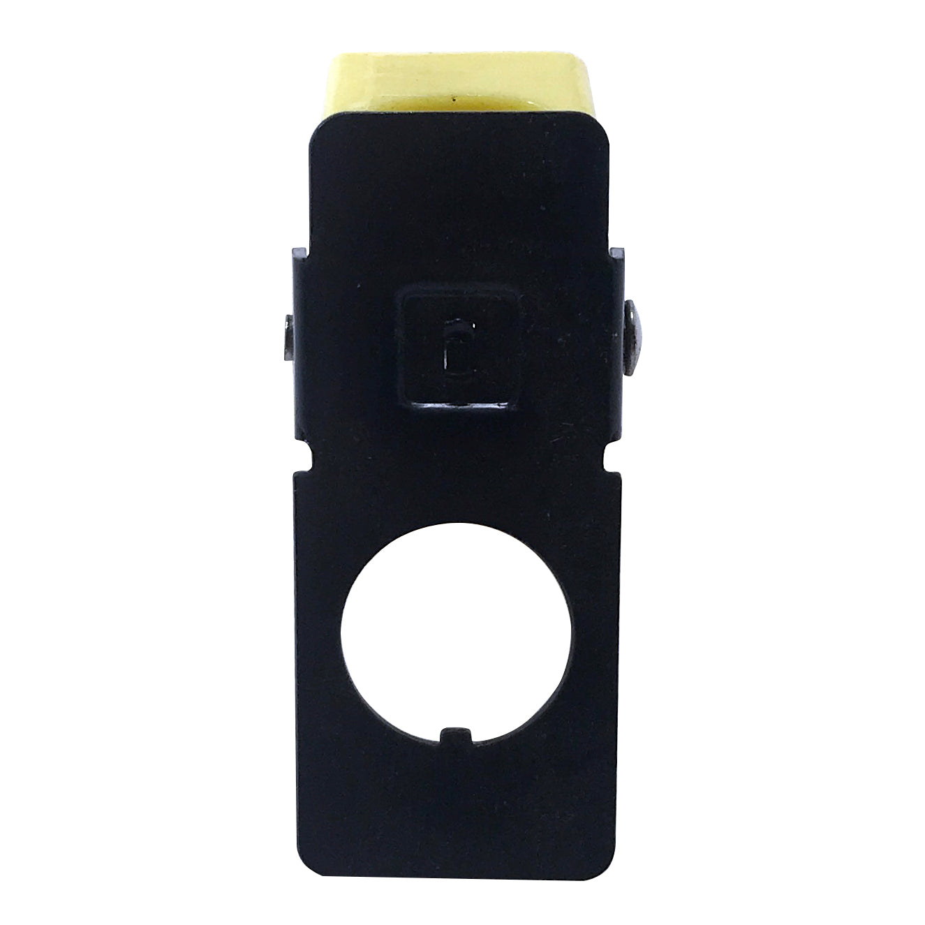 Yellow Flip Up Toggle Switch Guard Safety Cover - Aircraft Style