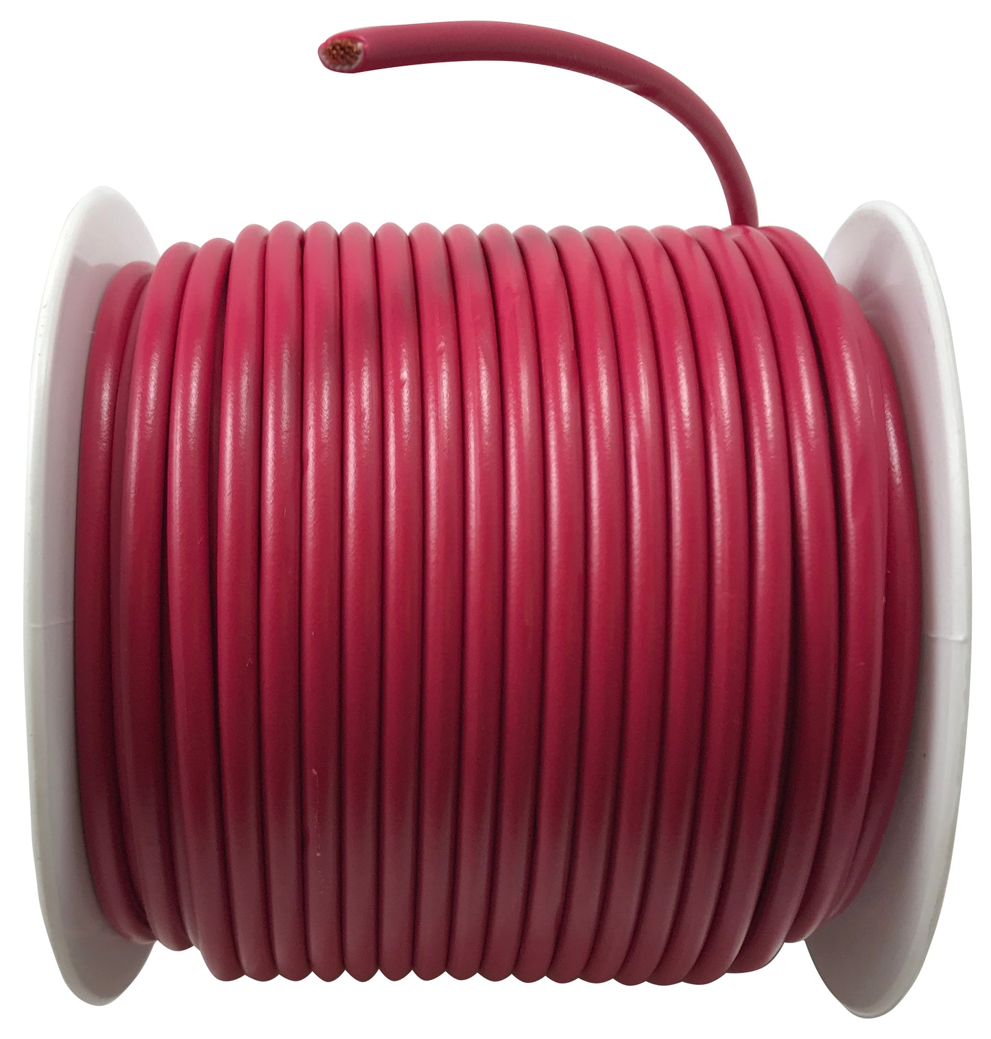 5 Spools Total of Red 100 FT. Automotive Electrical Primary Wire - 10 to 18 AWG Gauge
