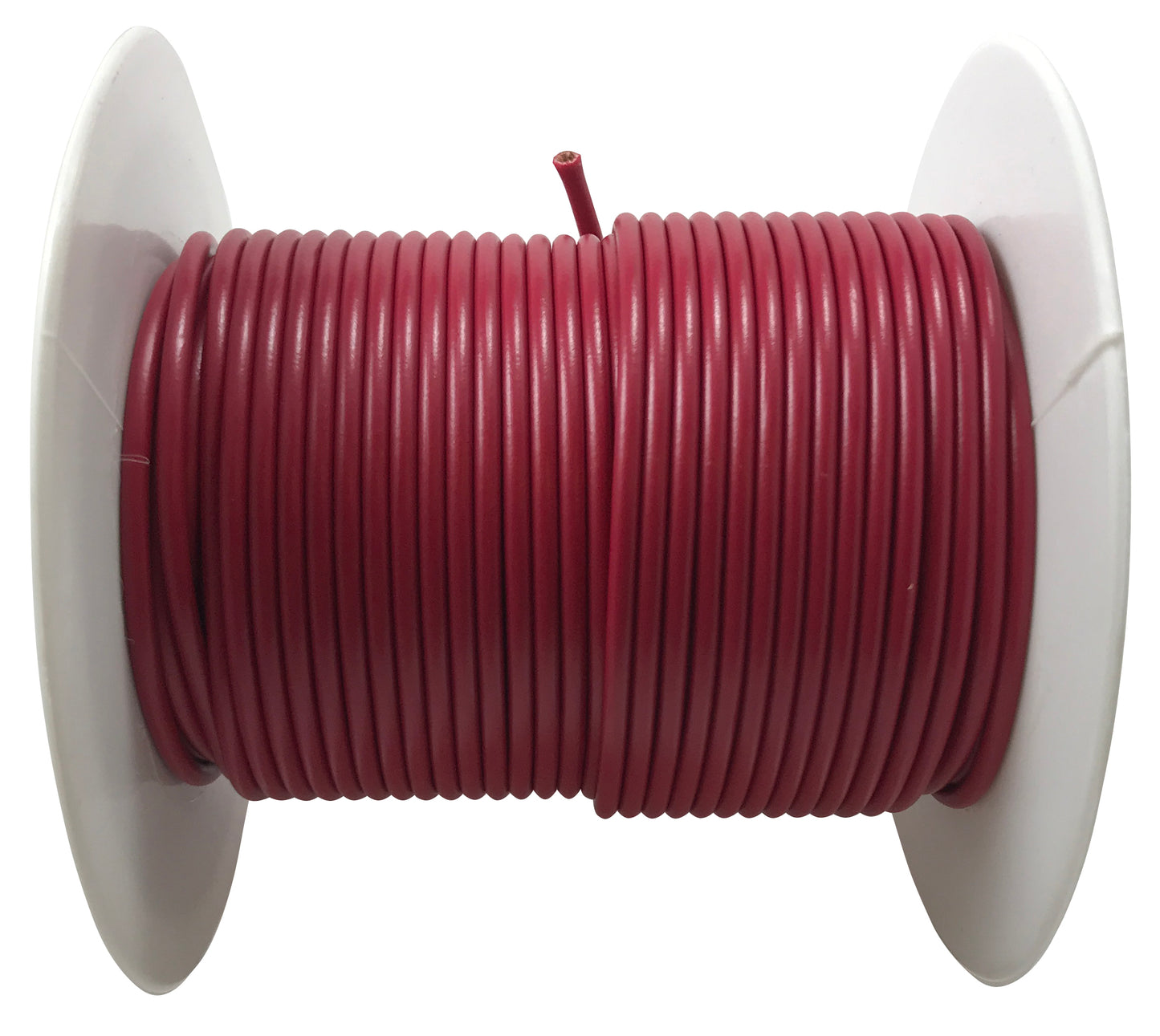 5 Spools Total of Red 100 FT. Automotive Electrical Primary Wire - 10 to 18 AWG Gauge