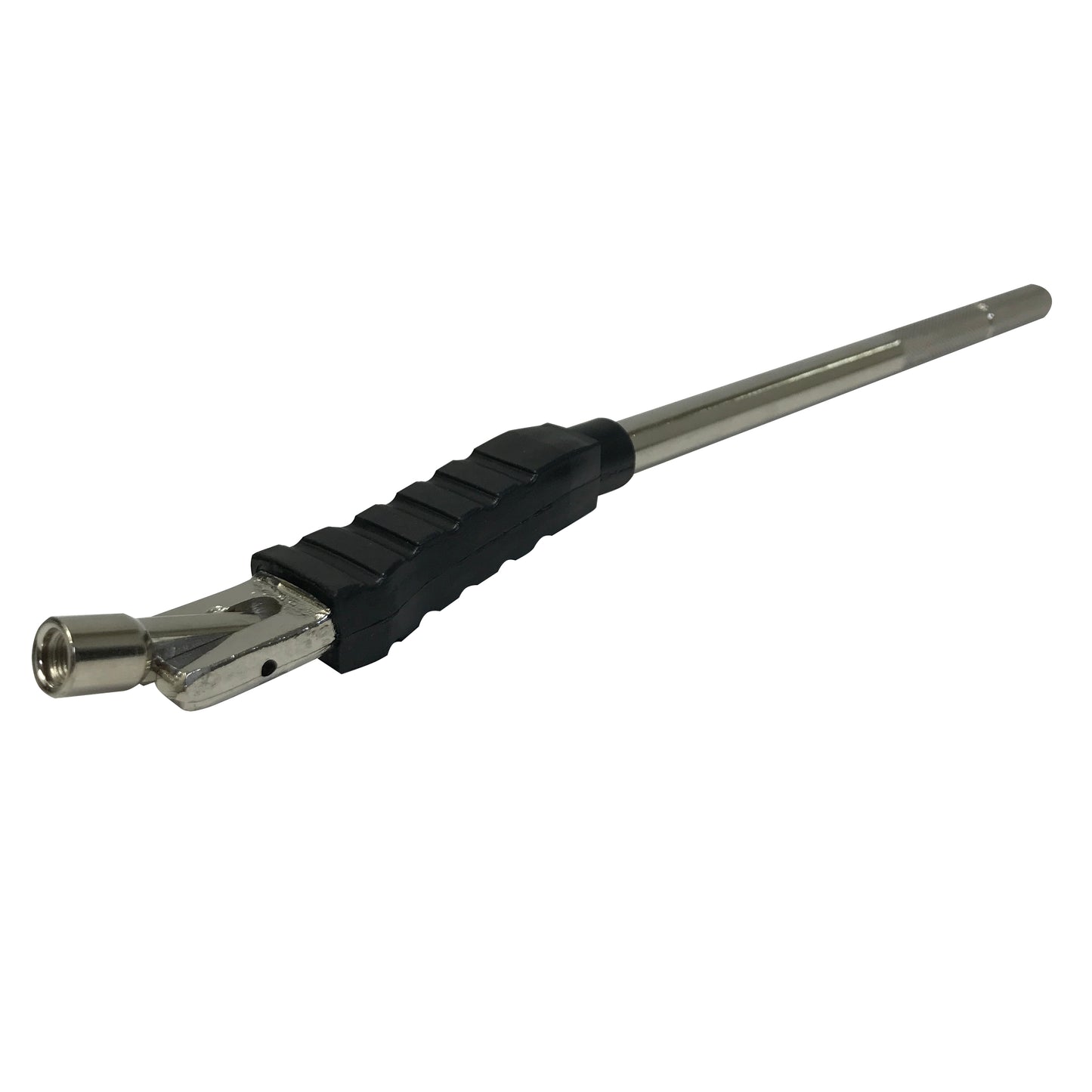 Angled Head Steel Tire Valve Stem Core Puller With Rubber Block Repair Tool