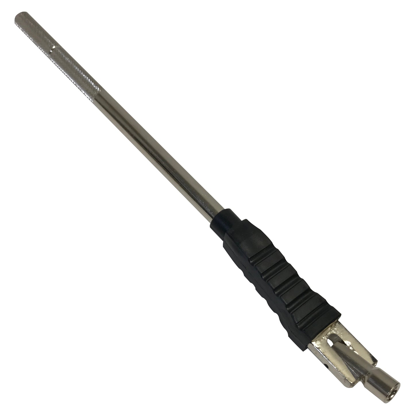 Angled Head Steel Tire Valve Stem Core Puller With Rubber Block Repair Tool