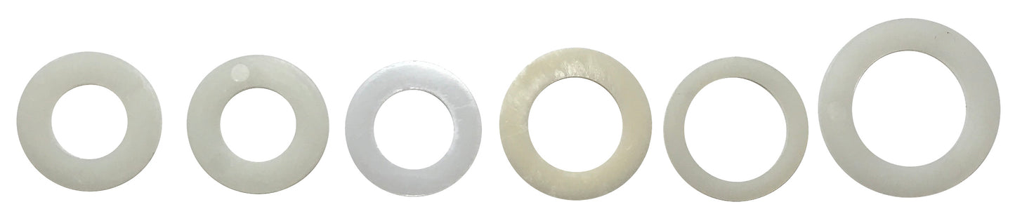 100 Piece Nylon Oil Drain Plug Gasket Assortment Kit