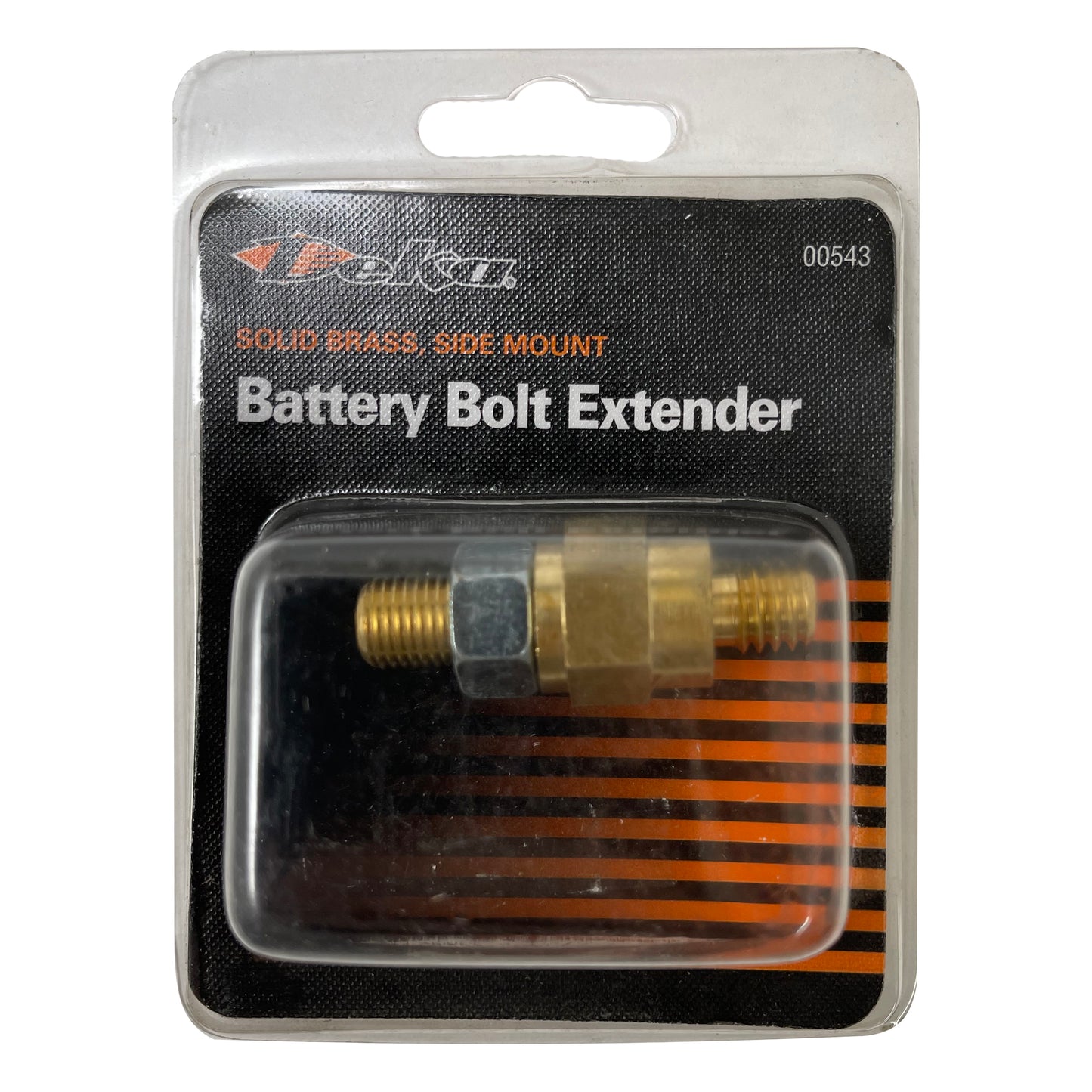 Brass Short Side Post Mount 1-3/4" Battery Bolt Extender Terminal
