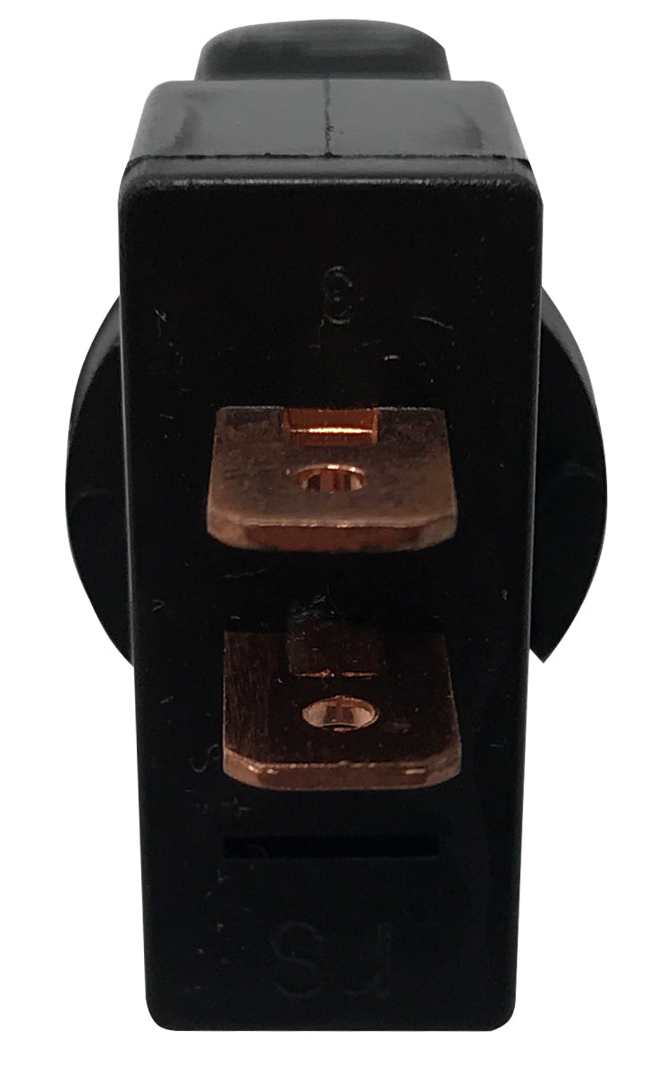 Universal Black Plastic ON / OFF Toggle Switch SPST - 12 Volt @ 10 Amps