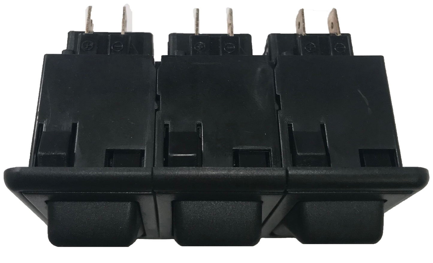 3" Horn, Light & Turn Signal Combo Switch 3 piece Illuminated Rocker Switch Set