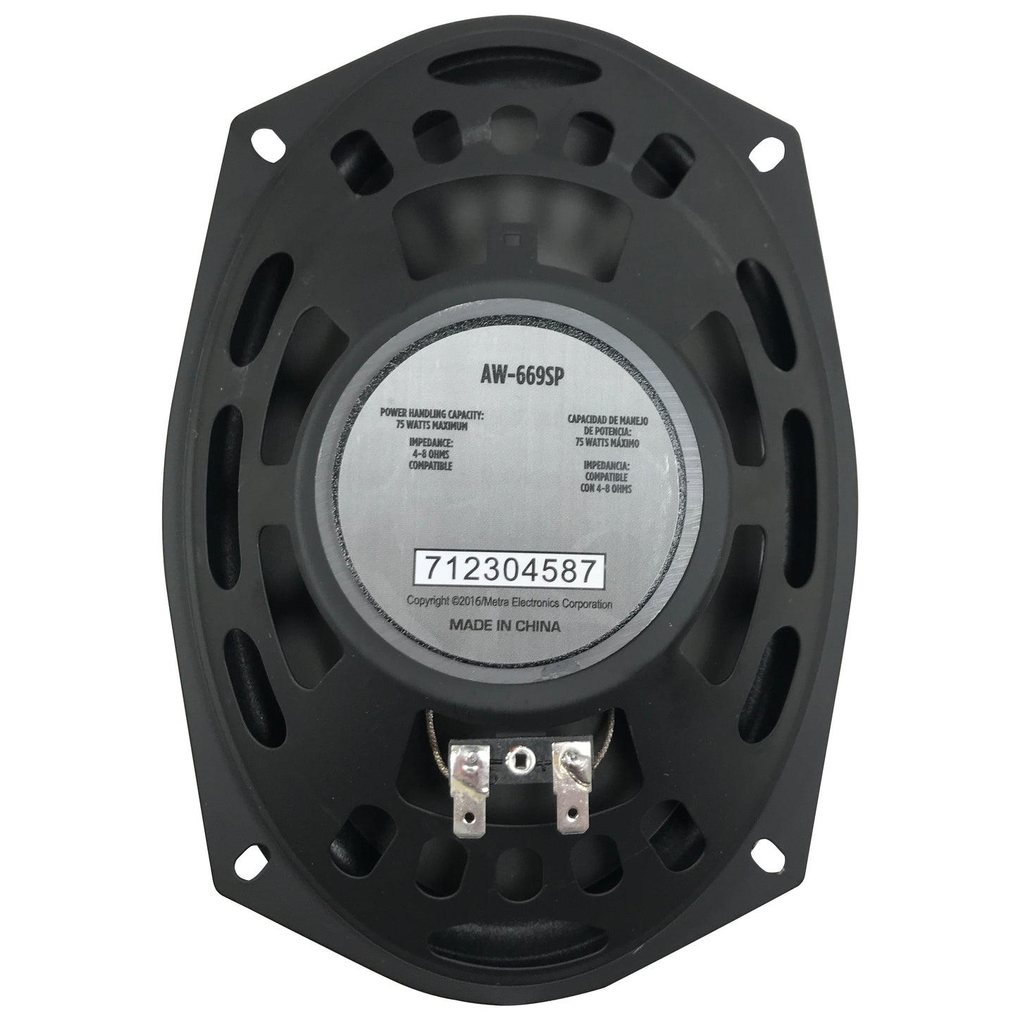 6" x 9" OEM Replacement Dual Cone Speaker 75 Watts 4-8 OHMS Car Audio