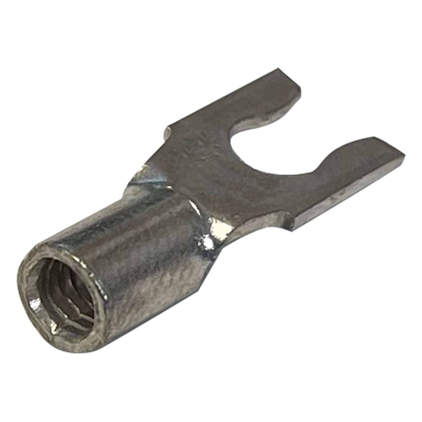 Non-Insulated Snap Spade Terminal 22-18 Gauge #8 Stud - 1000 Pack