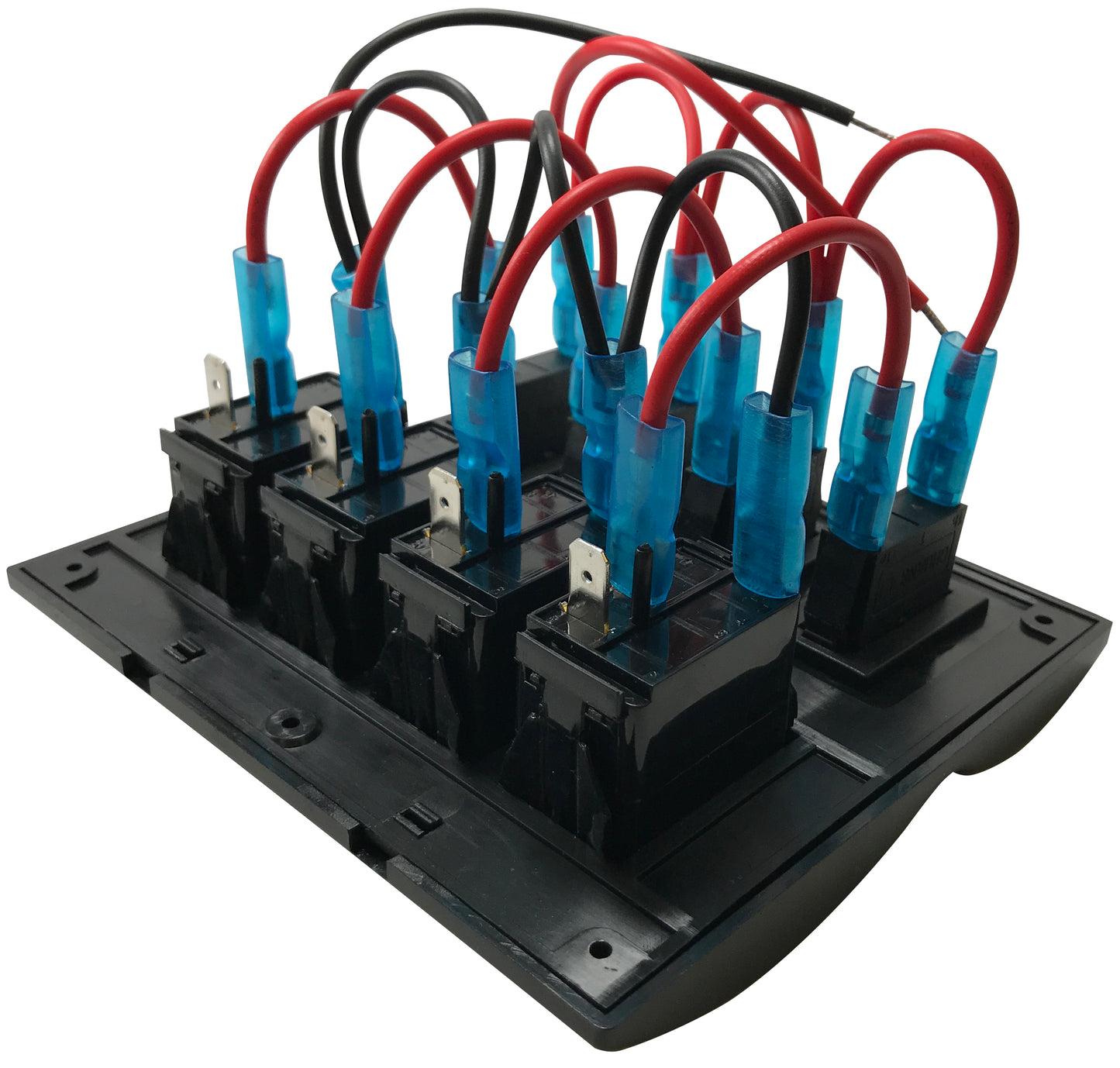 4 Position Waterproof Rocker Switch Panel With Circuit Protection