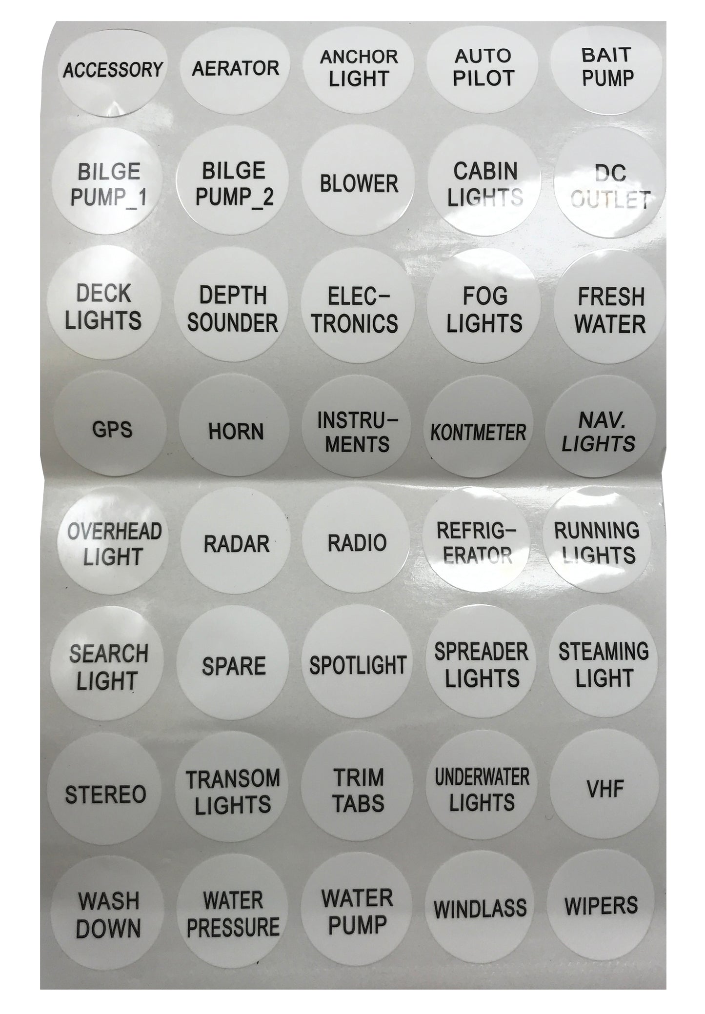4 Position Waterproof Rocker Switch Panel With Circuit Protection