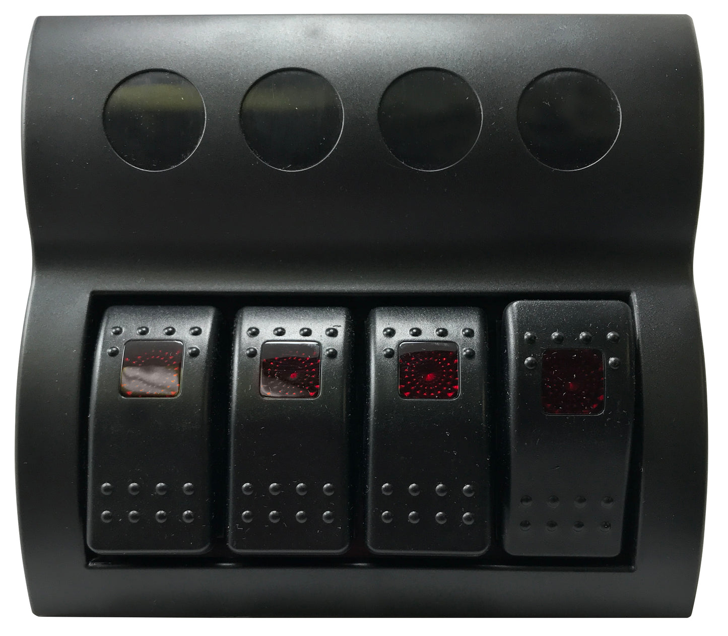 4 Position Waterproof Rocker Switch Panel With Circuit Protection