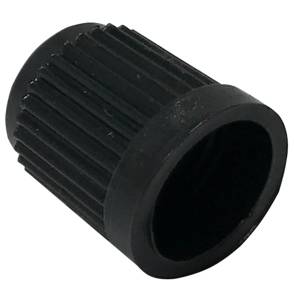 100 Pack Black Plastic Tire Valve Cap