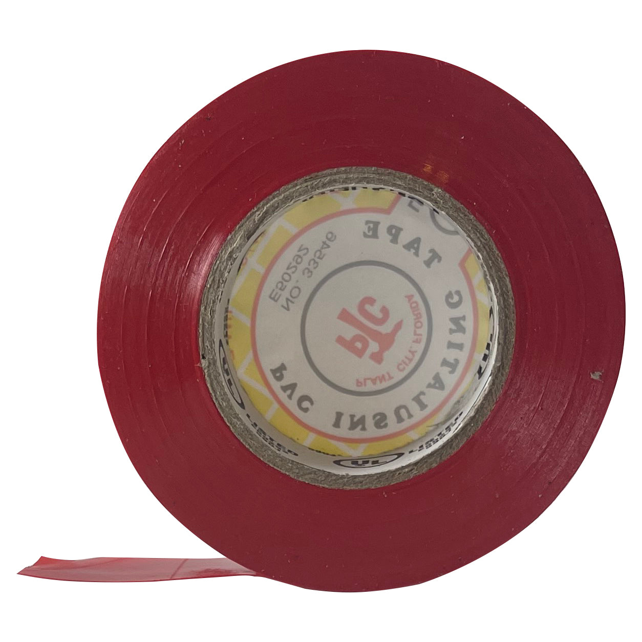 Red PVC Insulated Electrical Tape - 3/4" x 50' FT x 7 MILL - UL Listed