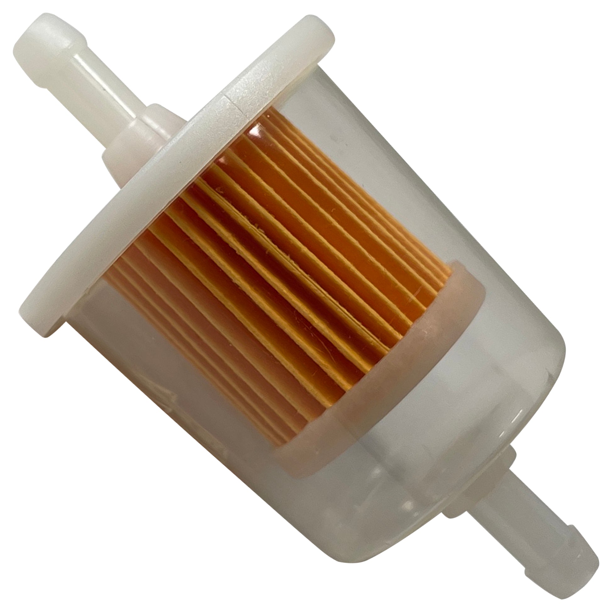 Clear 5/16" Universal Plastic In-line Fuel Filter - G2
