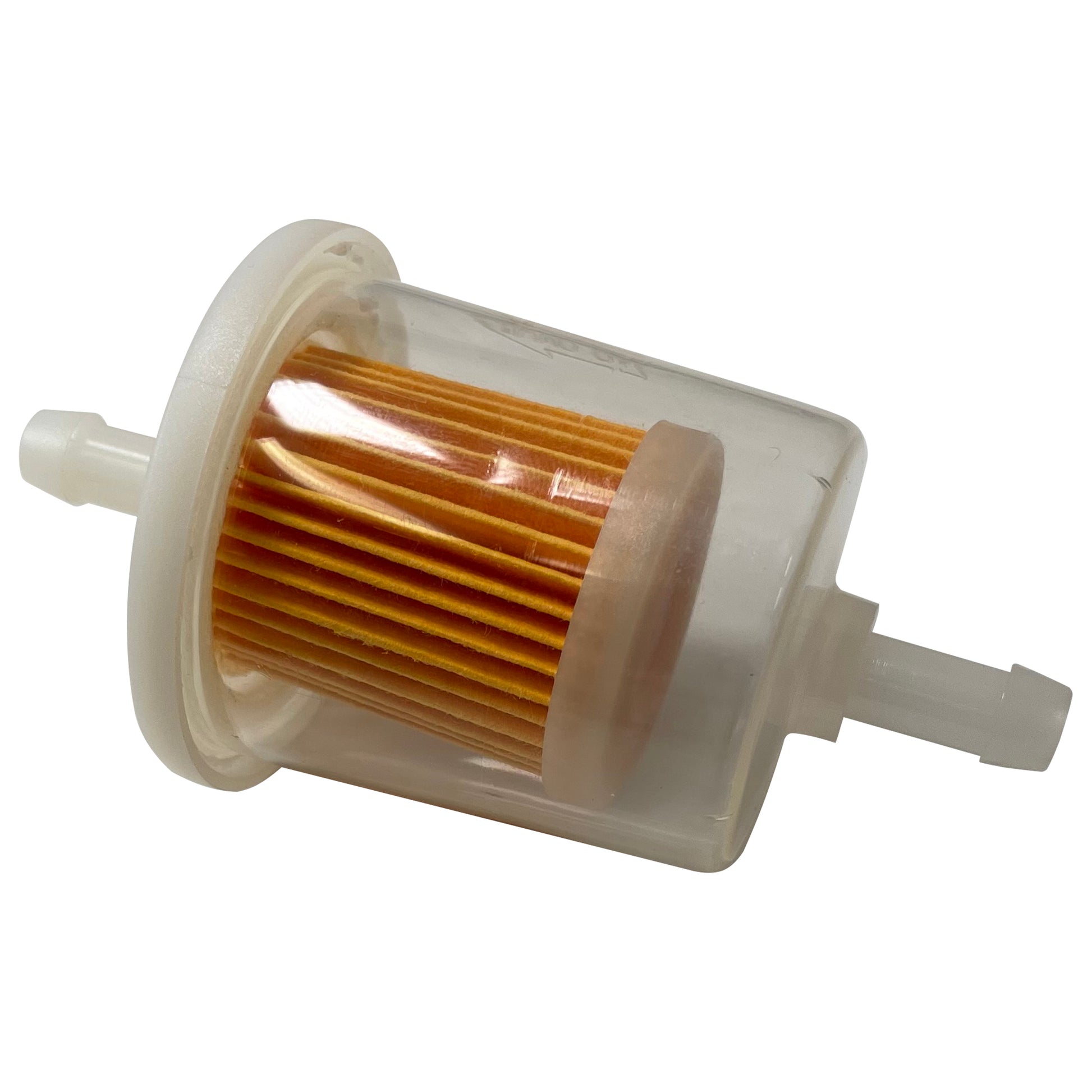 Clear 5/16" Universal Plastic In-line Fuel Filter - G2