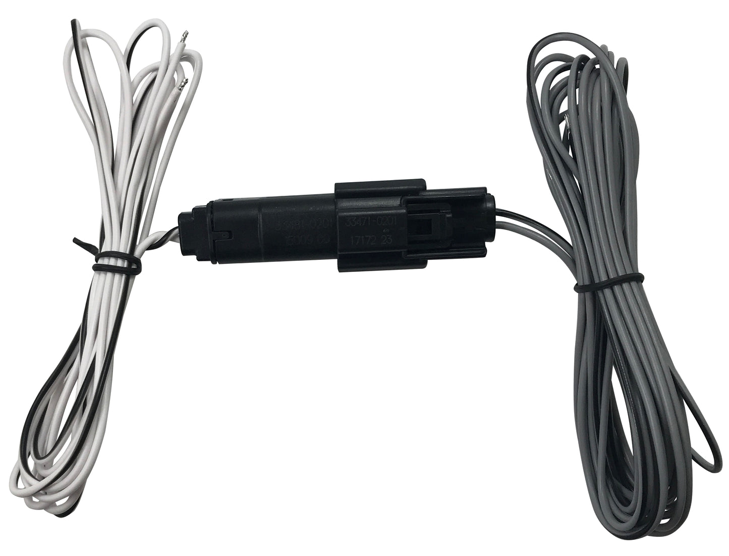 Universal 2-Pin Waterproof Connector 2-Way Wiring Harness W/ 6 FT Leads