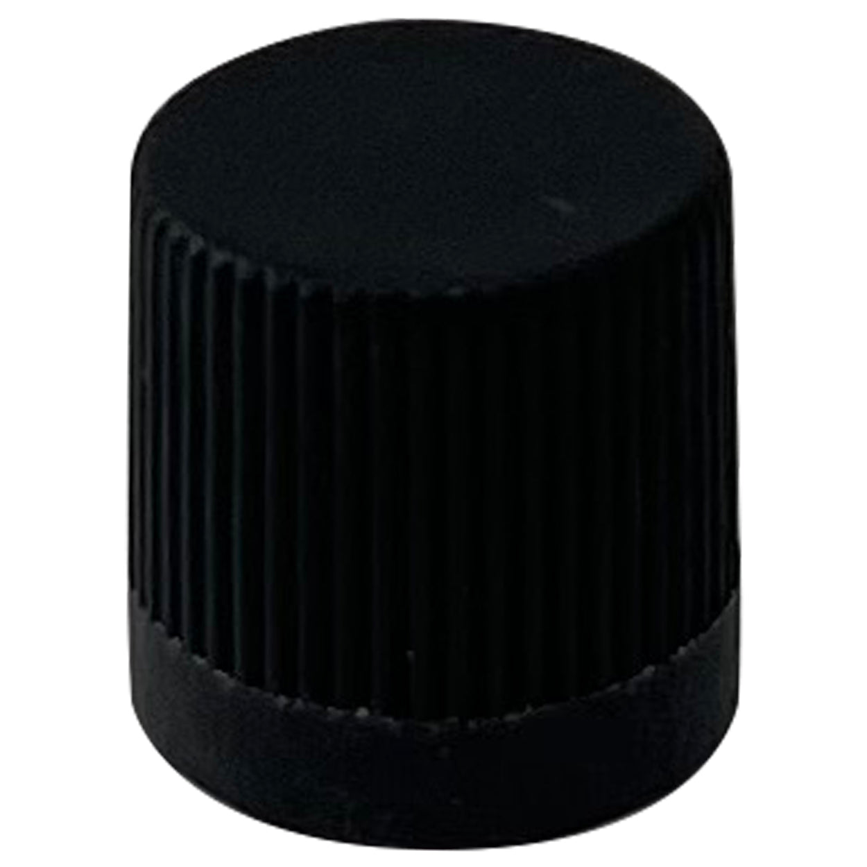 Black A/C R-12 High Side Service Port Cap Block Off - 1/4"- 10 Pack