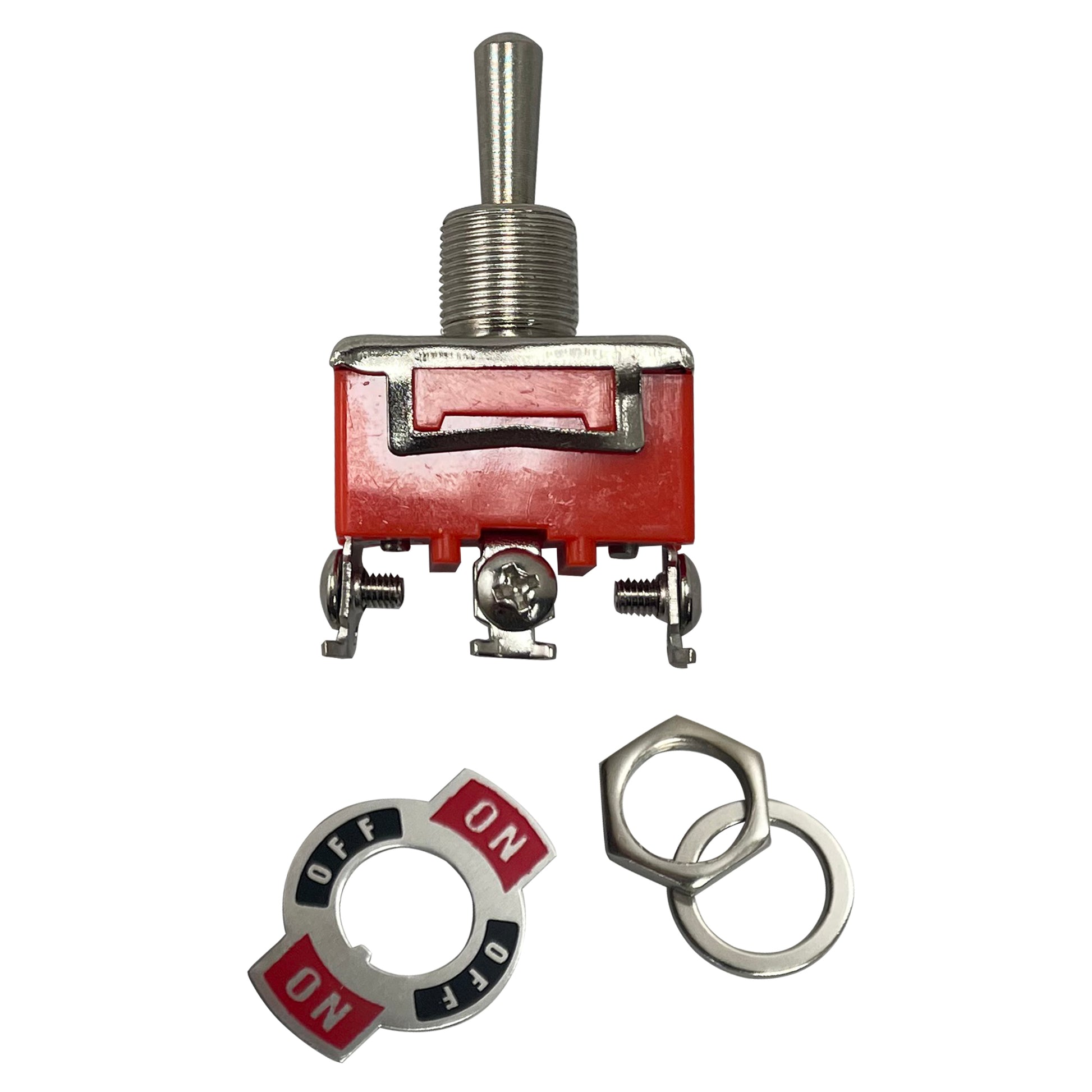 Heavy Duty Metal Toggle Switch ON / OFF / ON - 15 Amps @ 12 Volt