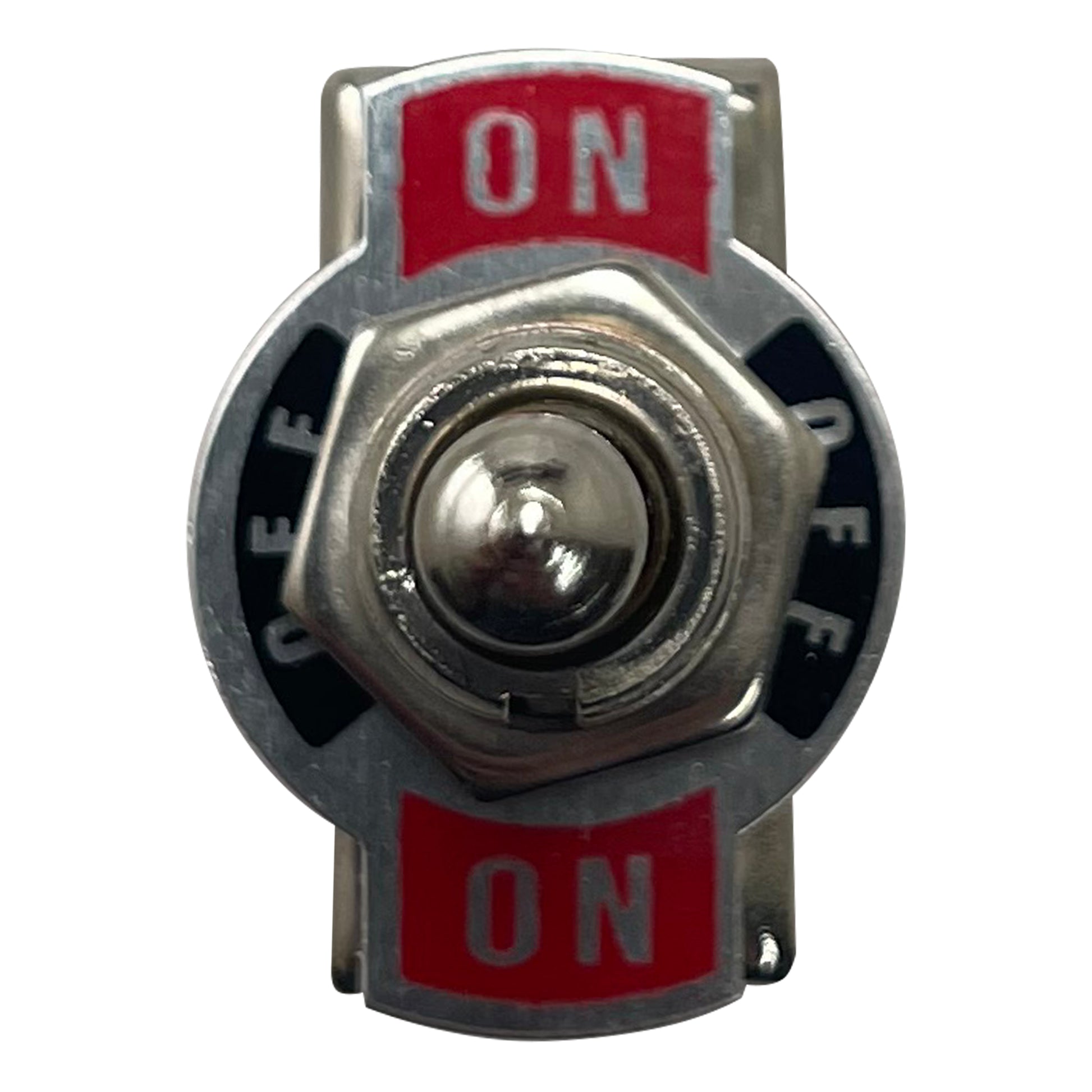 Heavy Duty Metal Toggle Switch ON / OFF / ON - 15 Amps @ 12 Volt