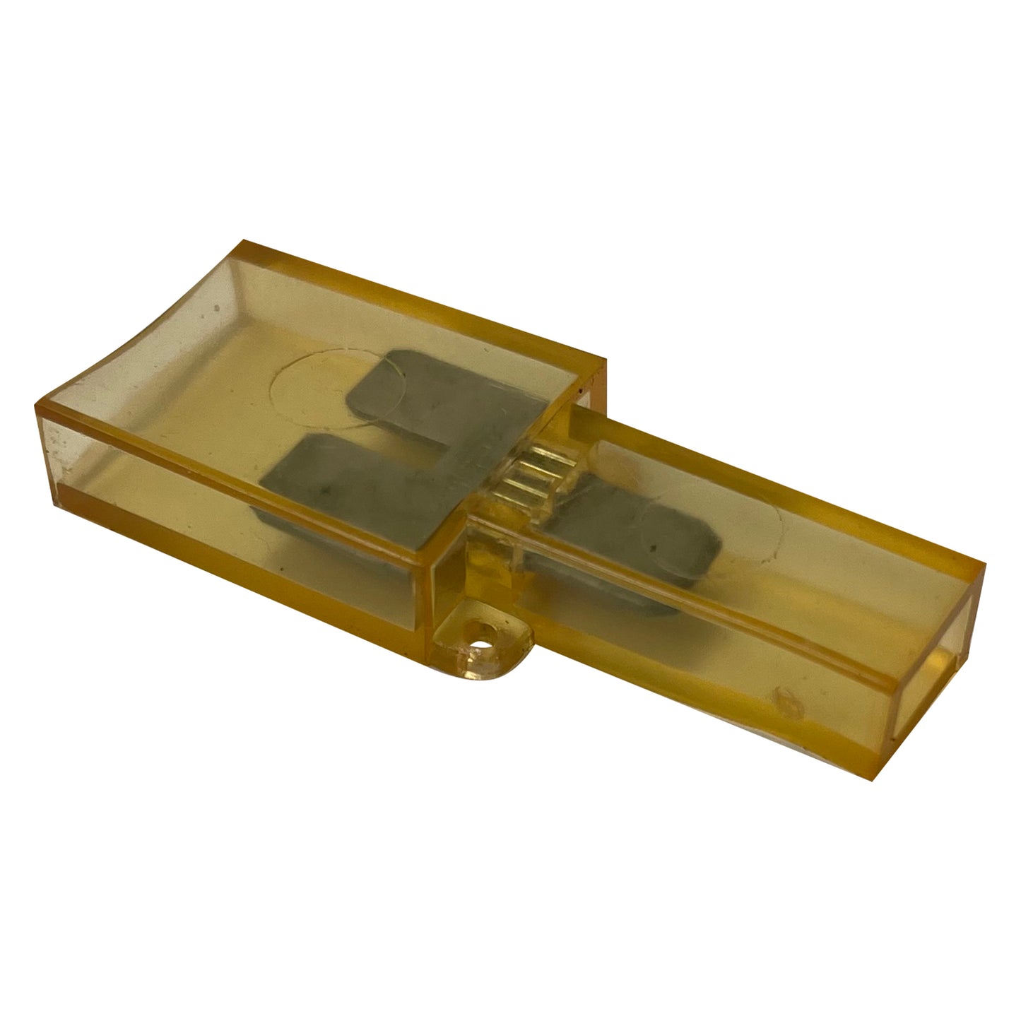 Insulated 1/4 Inch Triple Male Connector Adapter - 100 Pack