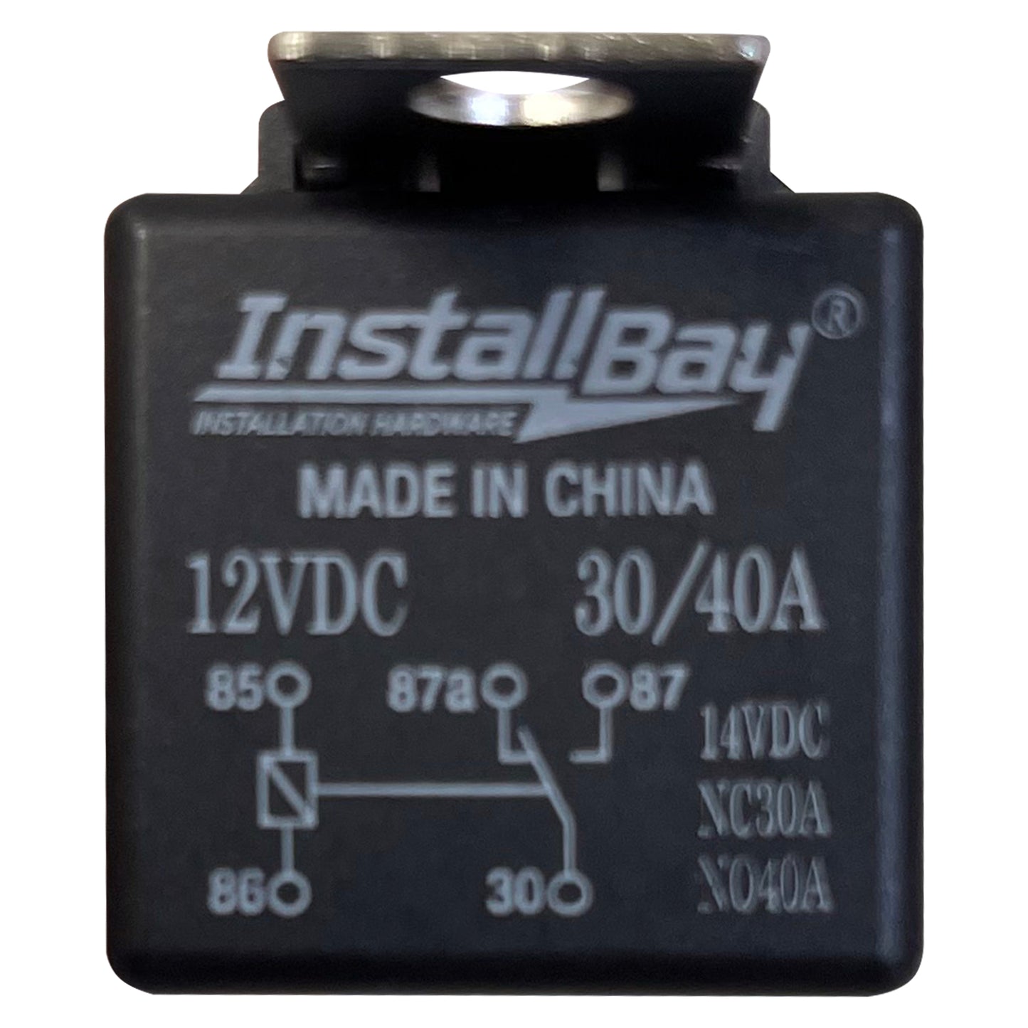 Interconnecting 5 Pin 12V Relay Switch 40 Amp Fuse W/ 12" Inch 5 Wire Harness
