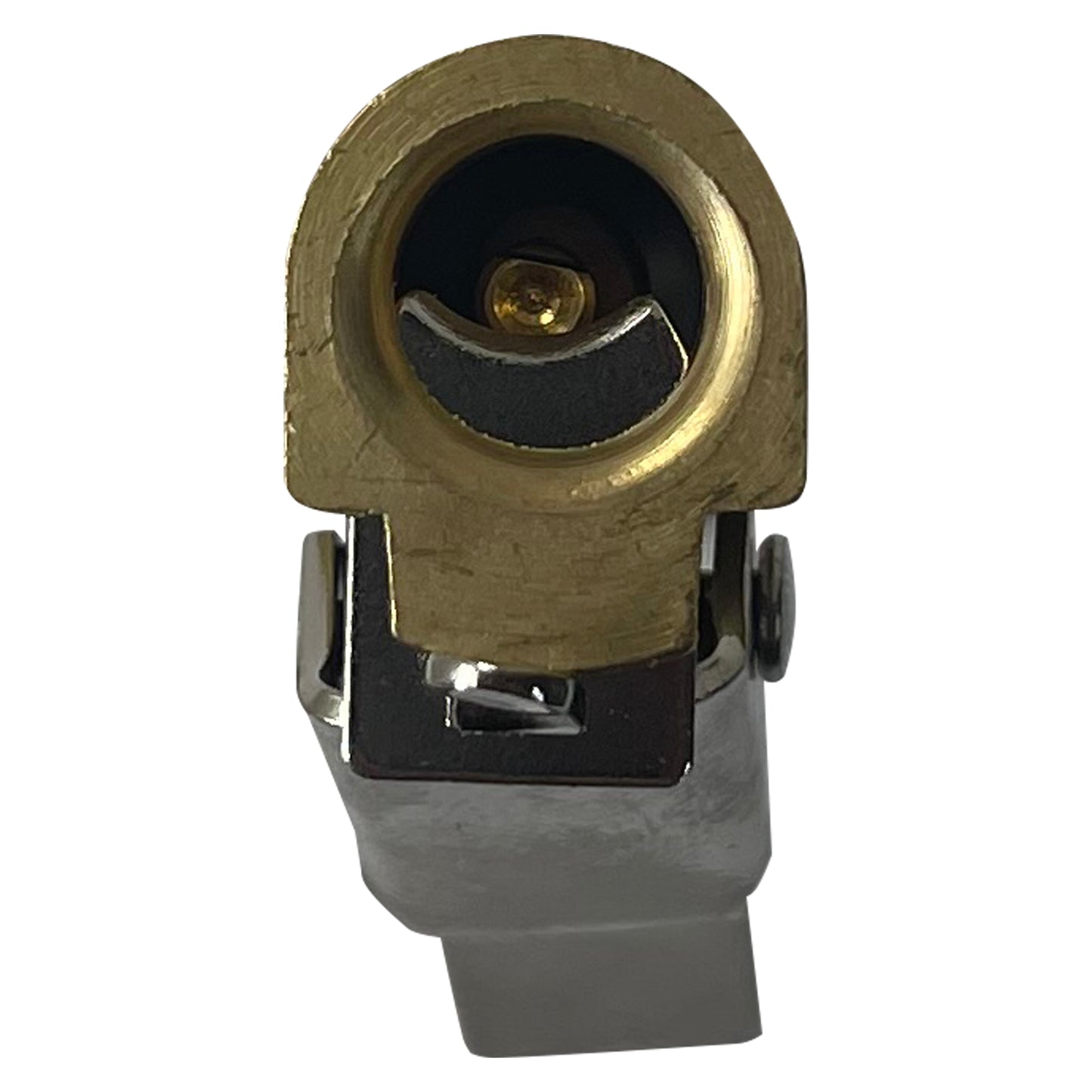 Brass Lock-On Tire Air Chuck 1/4" NPT Thread W/ Clip