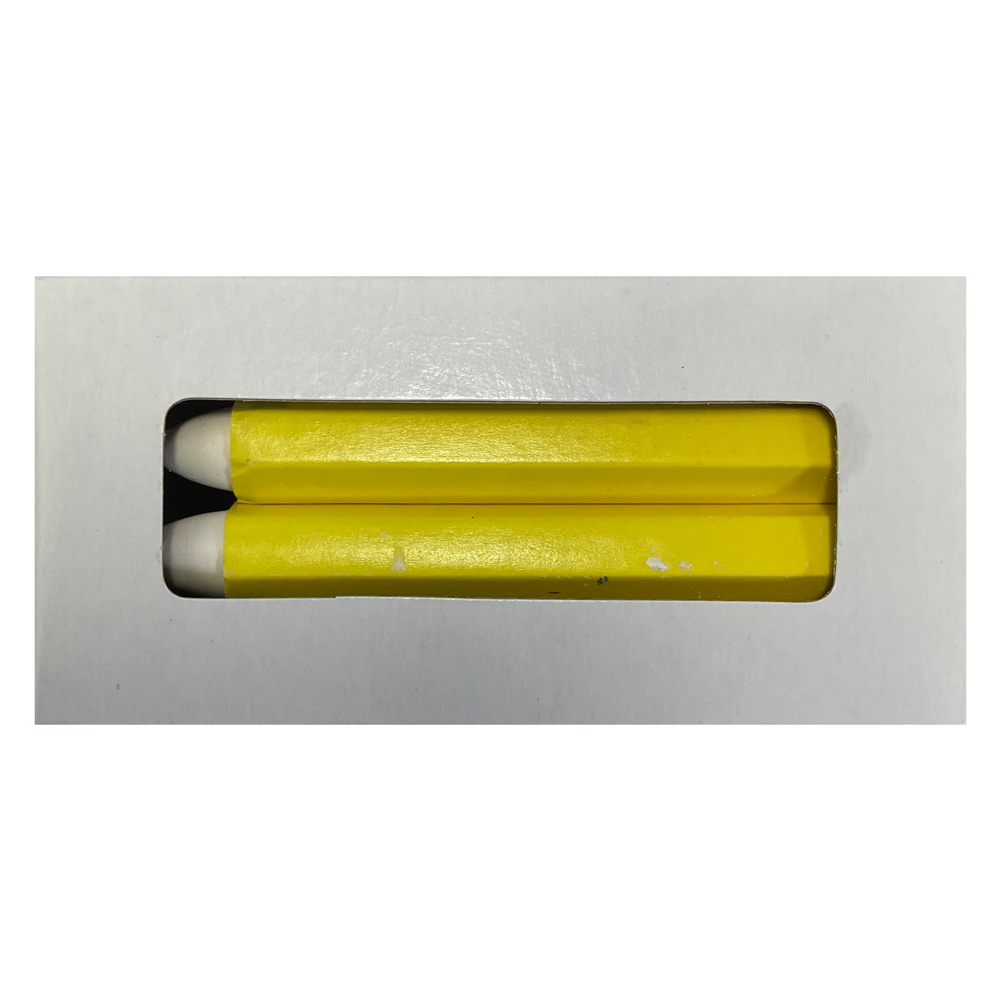 White Tire Marking Crayon - 1/2" Hex - 12 per box