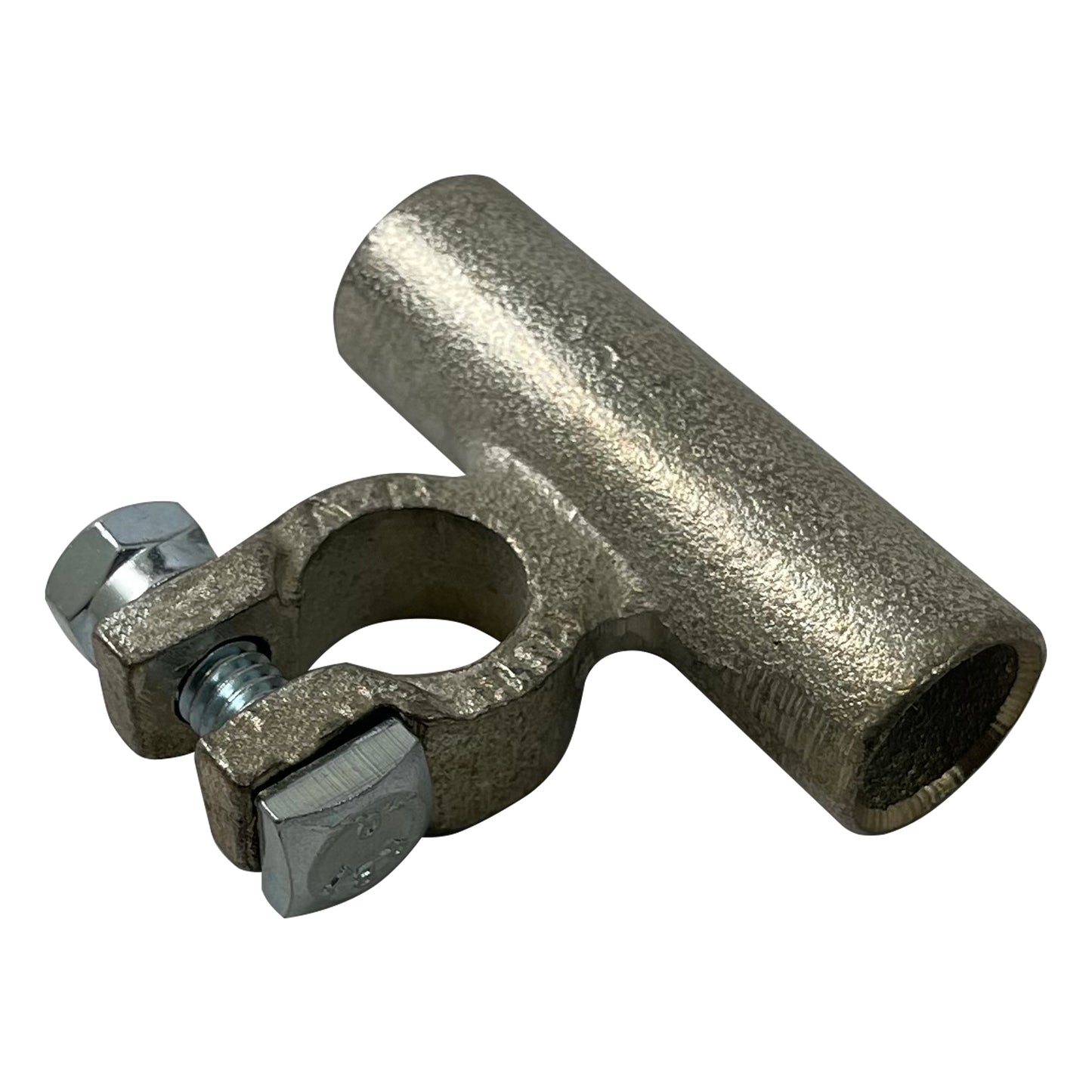 Flag Style 90 Degree Right Angle Battery Terminal 1/0 Gauge - Positive
