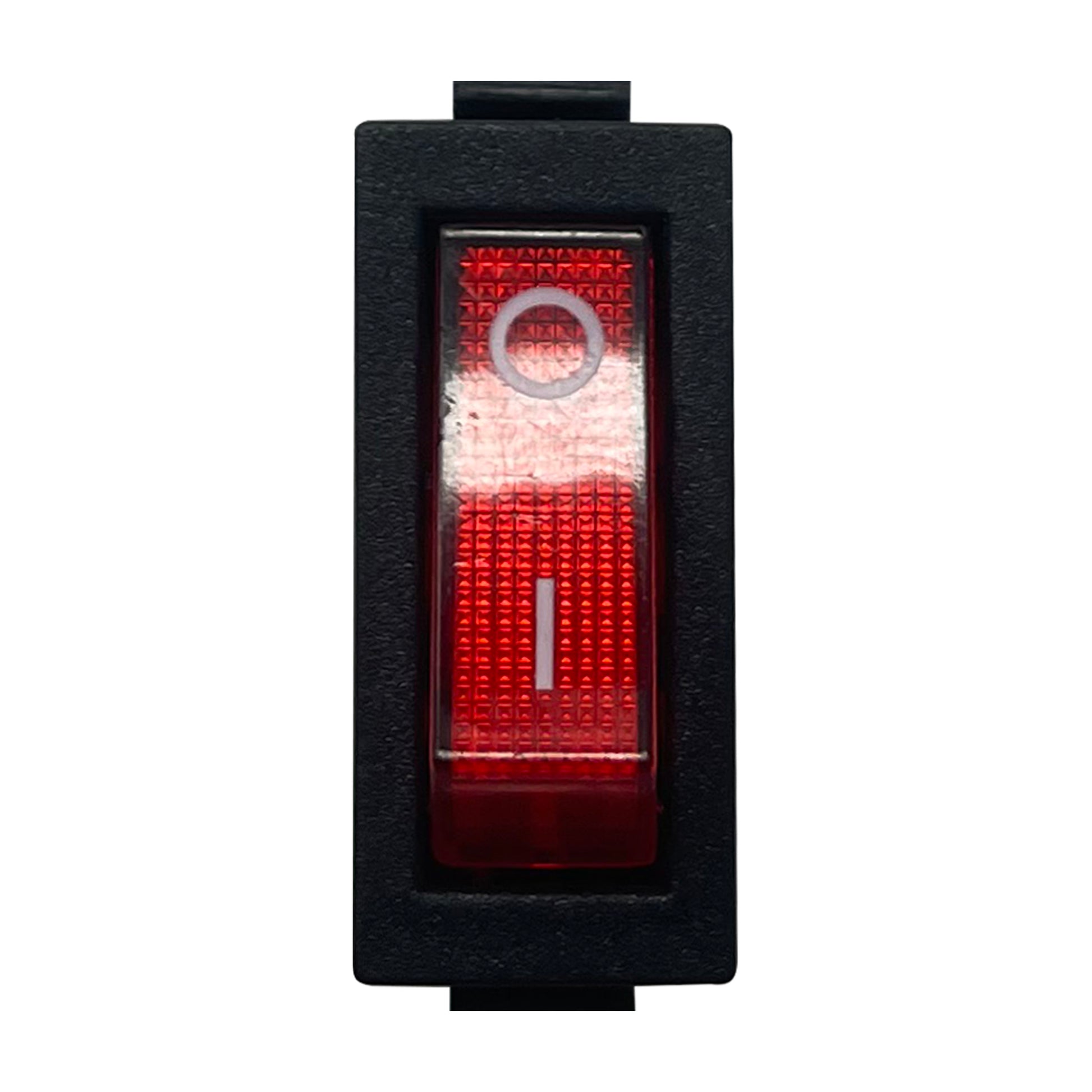 Universal Red Illuminated Rocker Switch ON / OFF SPST - 20 Amps @ 12 Volt
