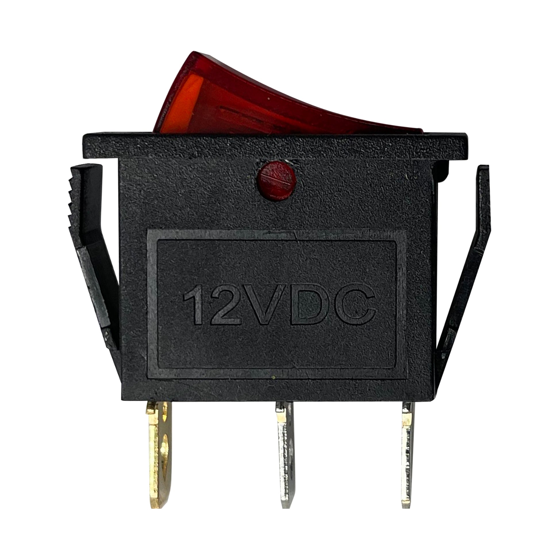 Universal Red Illuminated Rocker Switch ON / OFF SPST - 20 Amps @ 12 Volt