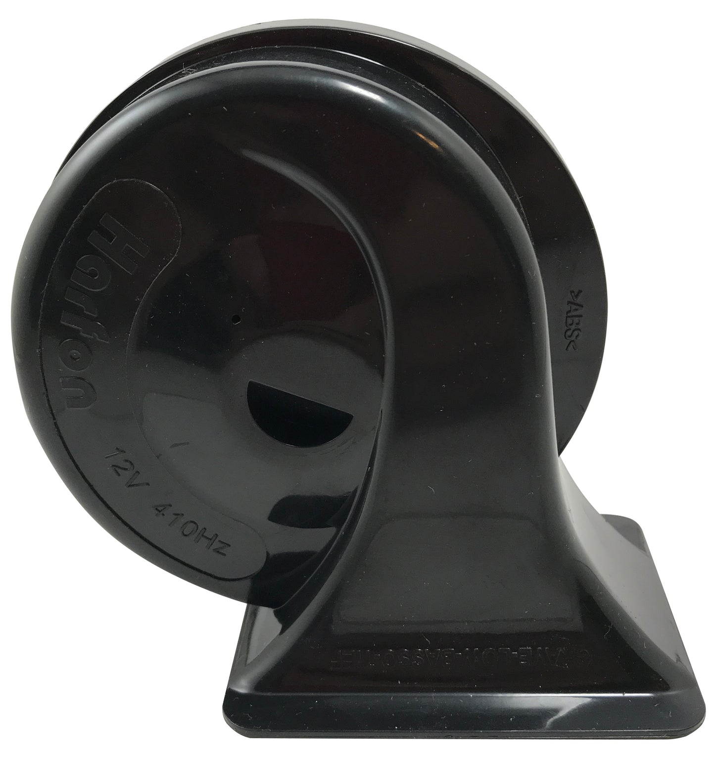 Harfon Universal Loud 12V Black Snail Electric Air Horn Set Kit High 510 Hz Low 410 Hz 115 Db