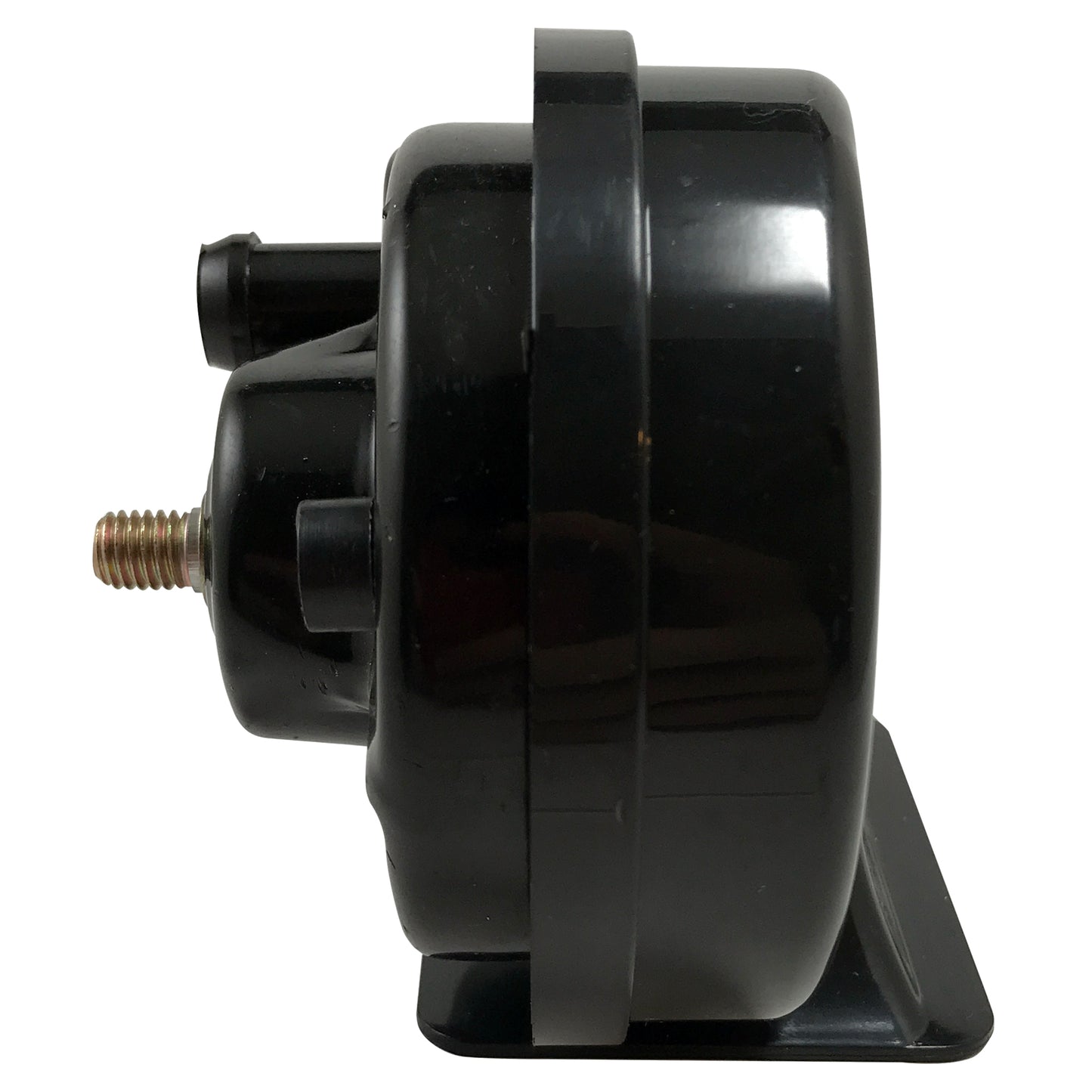 Harfon Universal Loud 12V Black Snail Electric Air Horn Set Kit High 510 Hz Low 410 Hz 115 Db