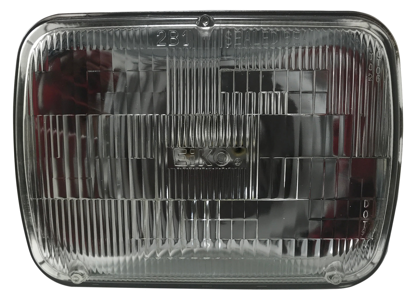 Large Rectangle Halogen Sealed Beam 7 x 6" 65/35W 12.8V Type 2B1