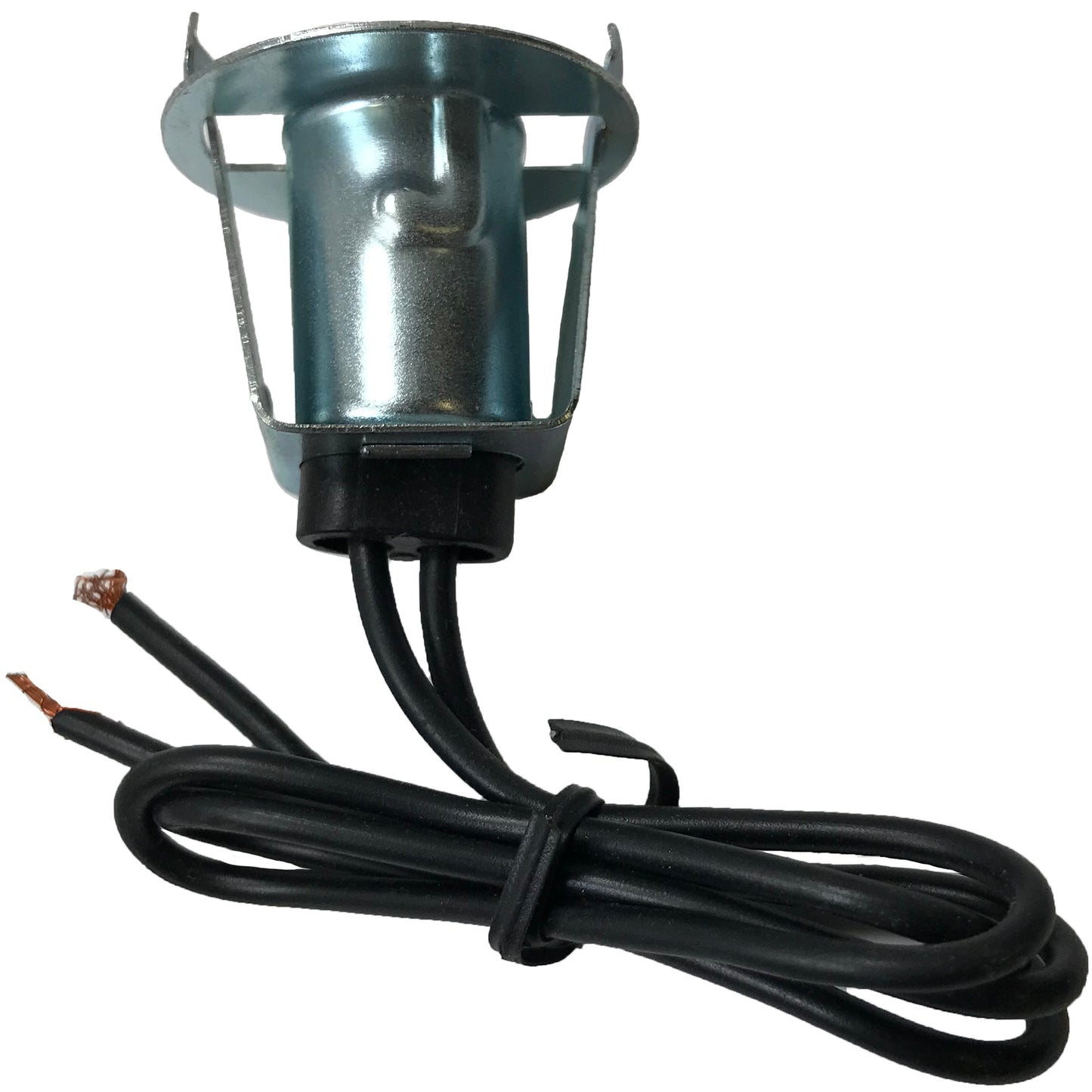 (2) Two Lead Light Electrical Connector Standard S-31N Socket Lamp Pigtail