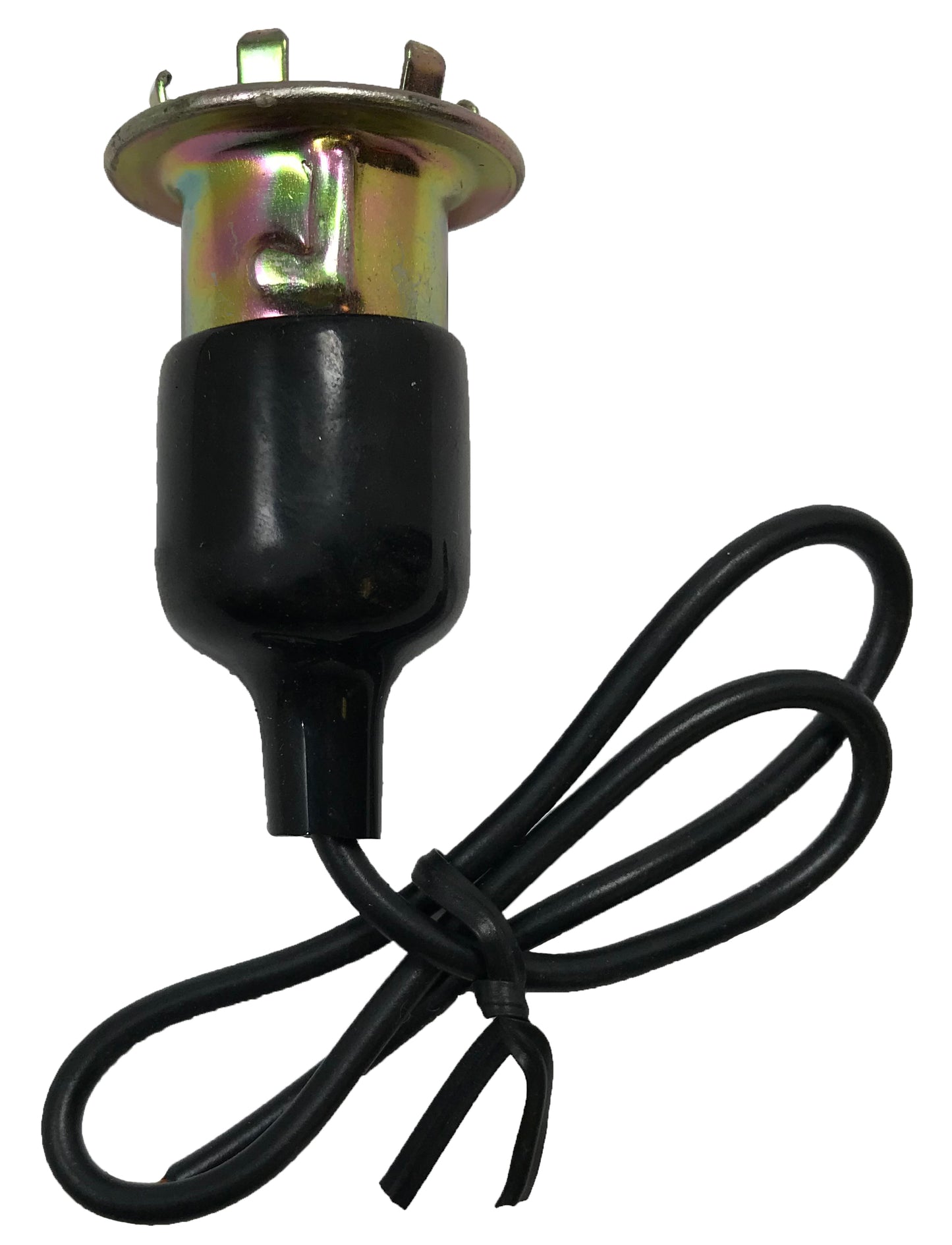 (4) Light Bulb Socket Standard S-35 Lamp Pigtail Connector Single Lead Assembly